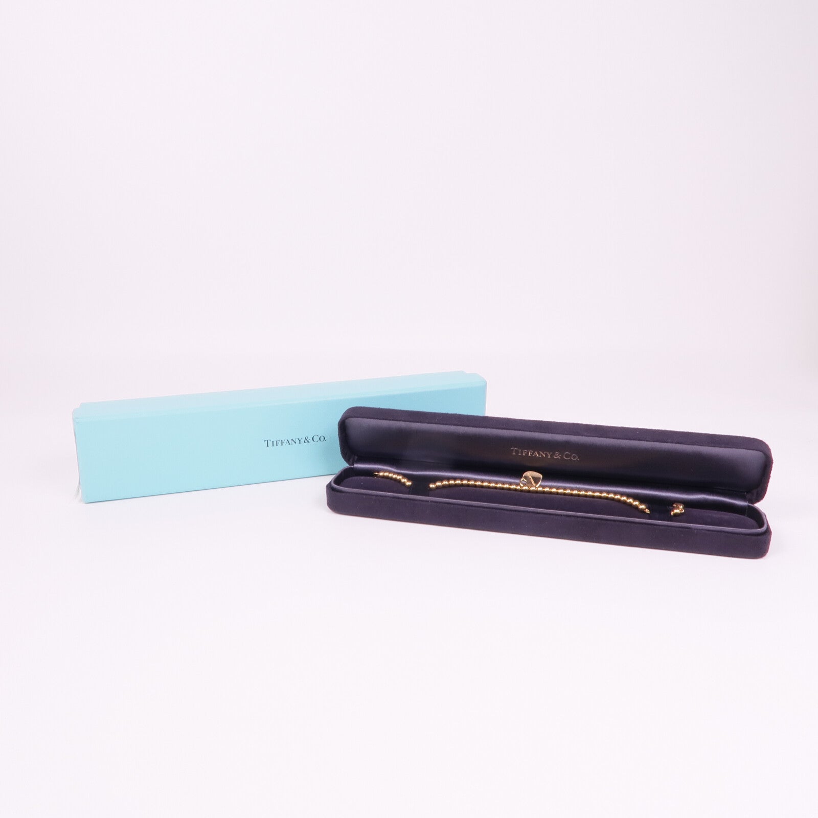 TIFFANY＆CO 18K玫瑰金Return To Tiffany手鏈