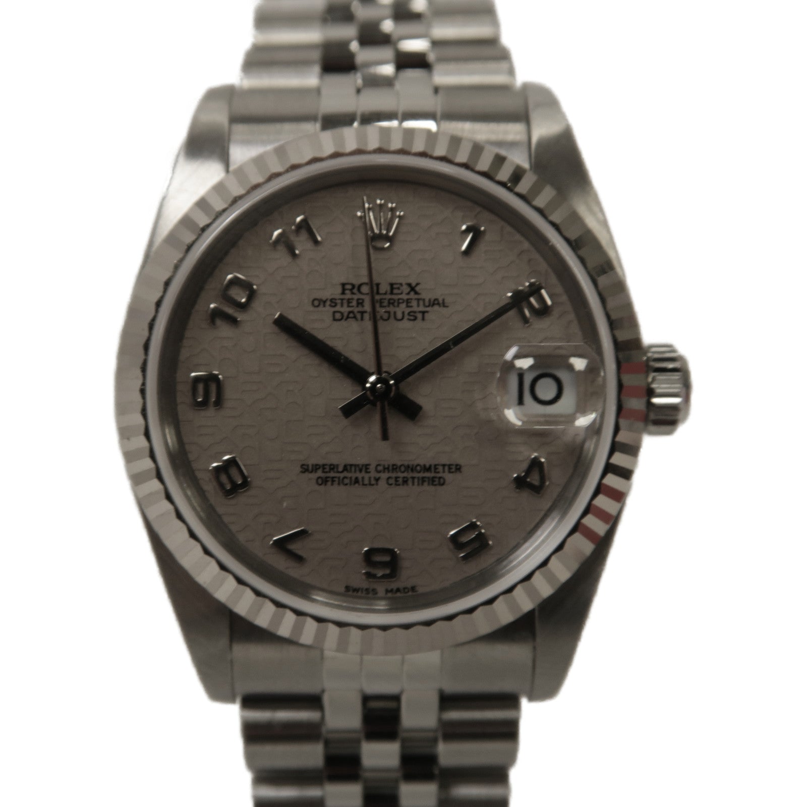 ROLEX Datejust 31mm不鏽鋼自動機芯手錶米色