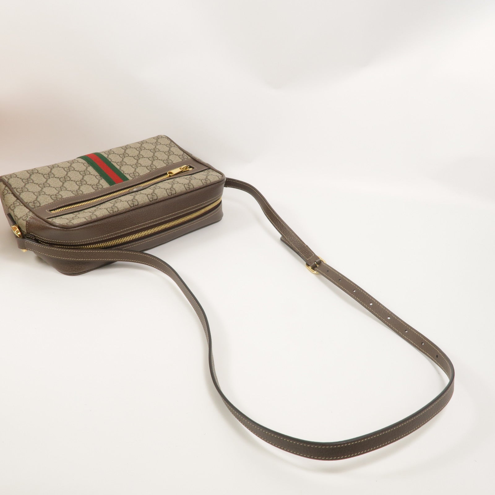 GUCCI 帆布Ophidia GG肩背袋