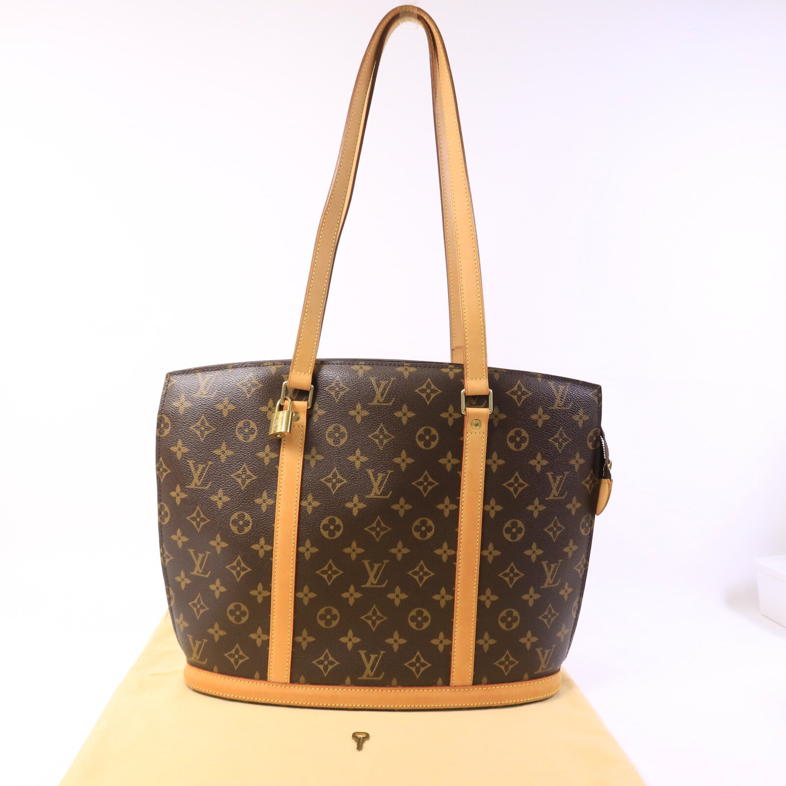 LOUIS VUITTON Monogram Babylone金扣肩背袋