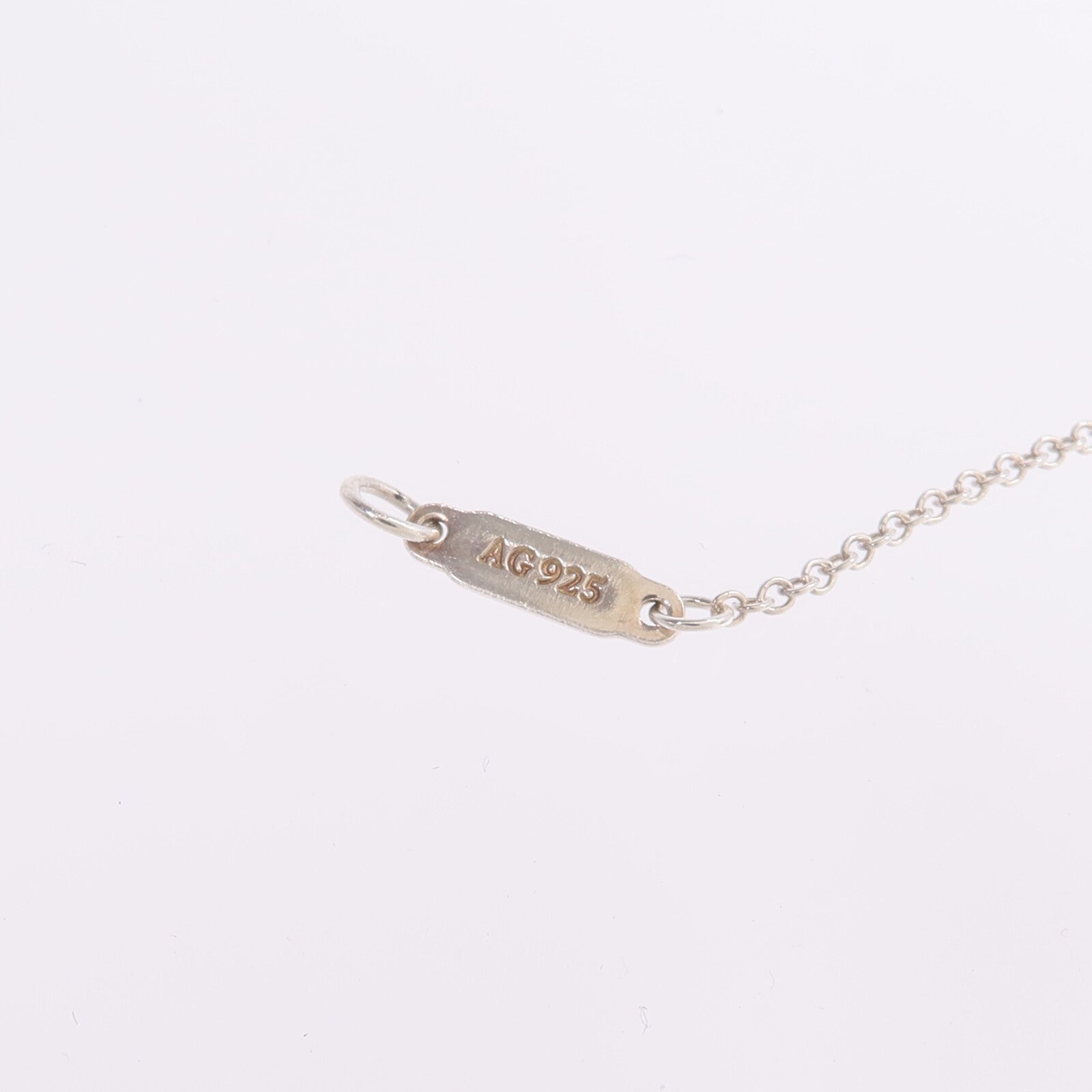 TIFFANY＆CO 925純銀Return To Tiffany Heart Pendant項鍊