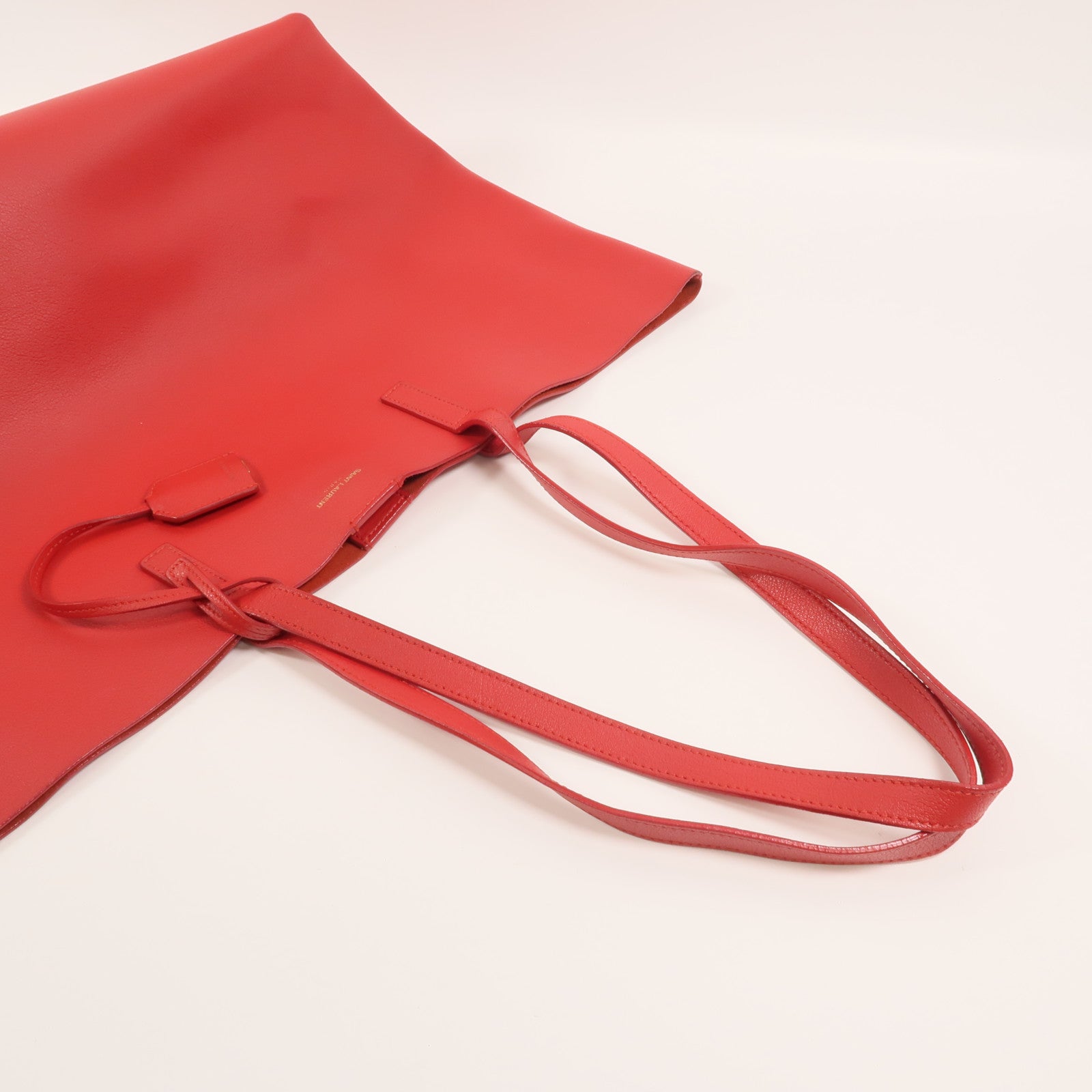SAINT LAURENT 牛皮皮革Tote Bag手挽袋