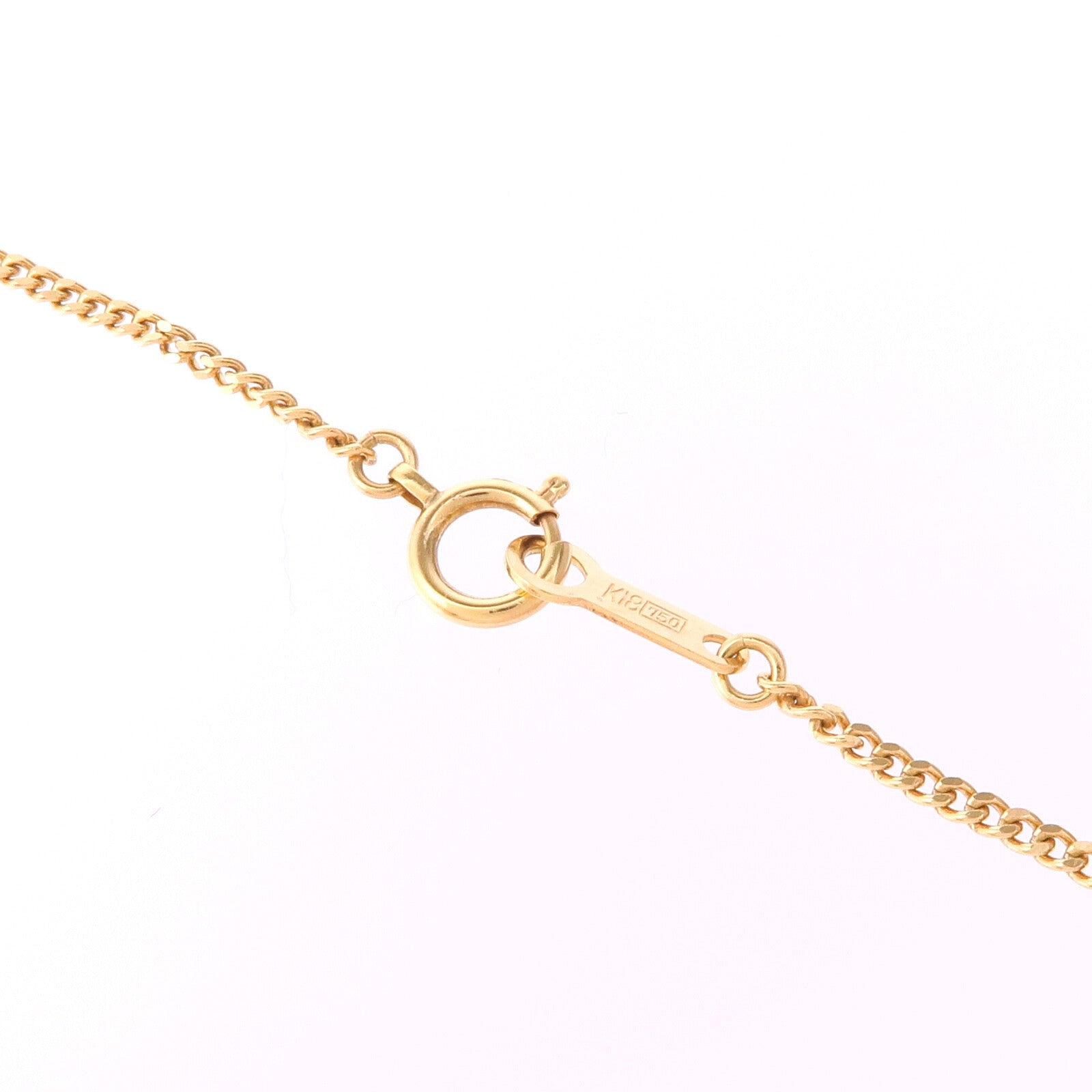 JEWELRY 【激減優惠】18K黃金Sapphire Diamond Necklace藍寶石/鑽石項鍊