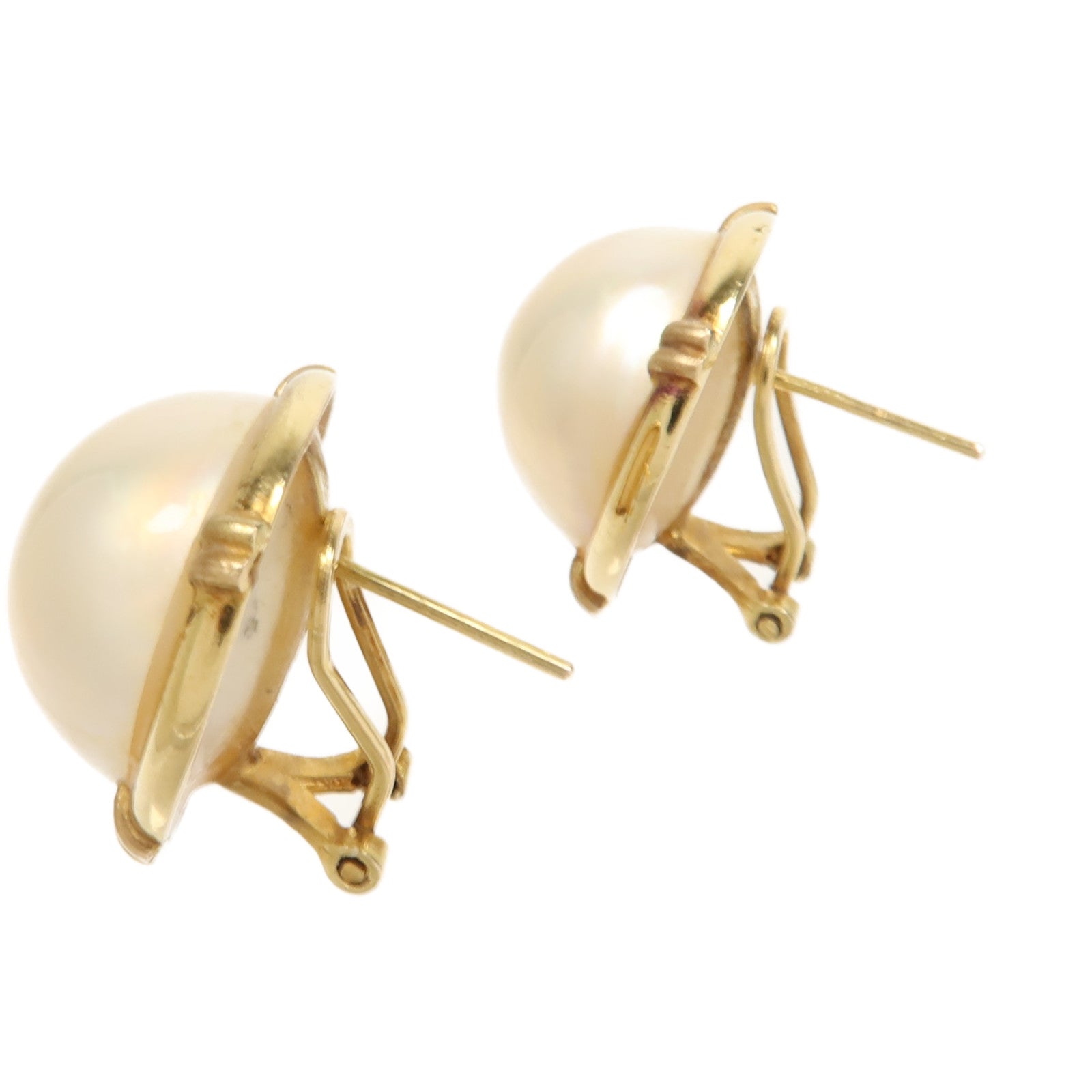 JEWELRY 【激減優惠】14K黃金Pearl Earrings珍珠耳環