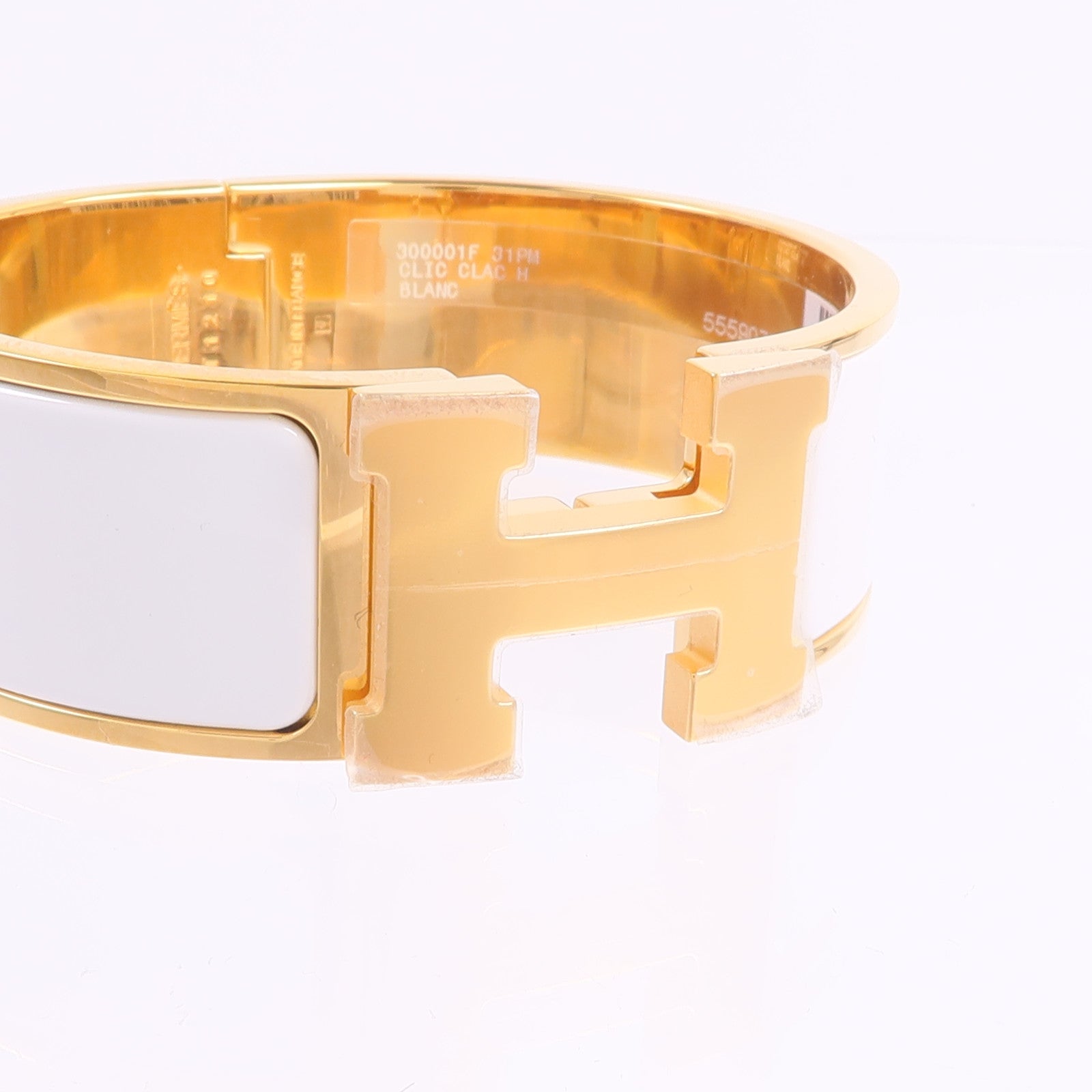 HERMES 金屬/琺瑯Clic Clac H Bracelet手鐲
