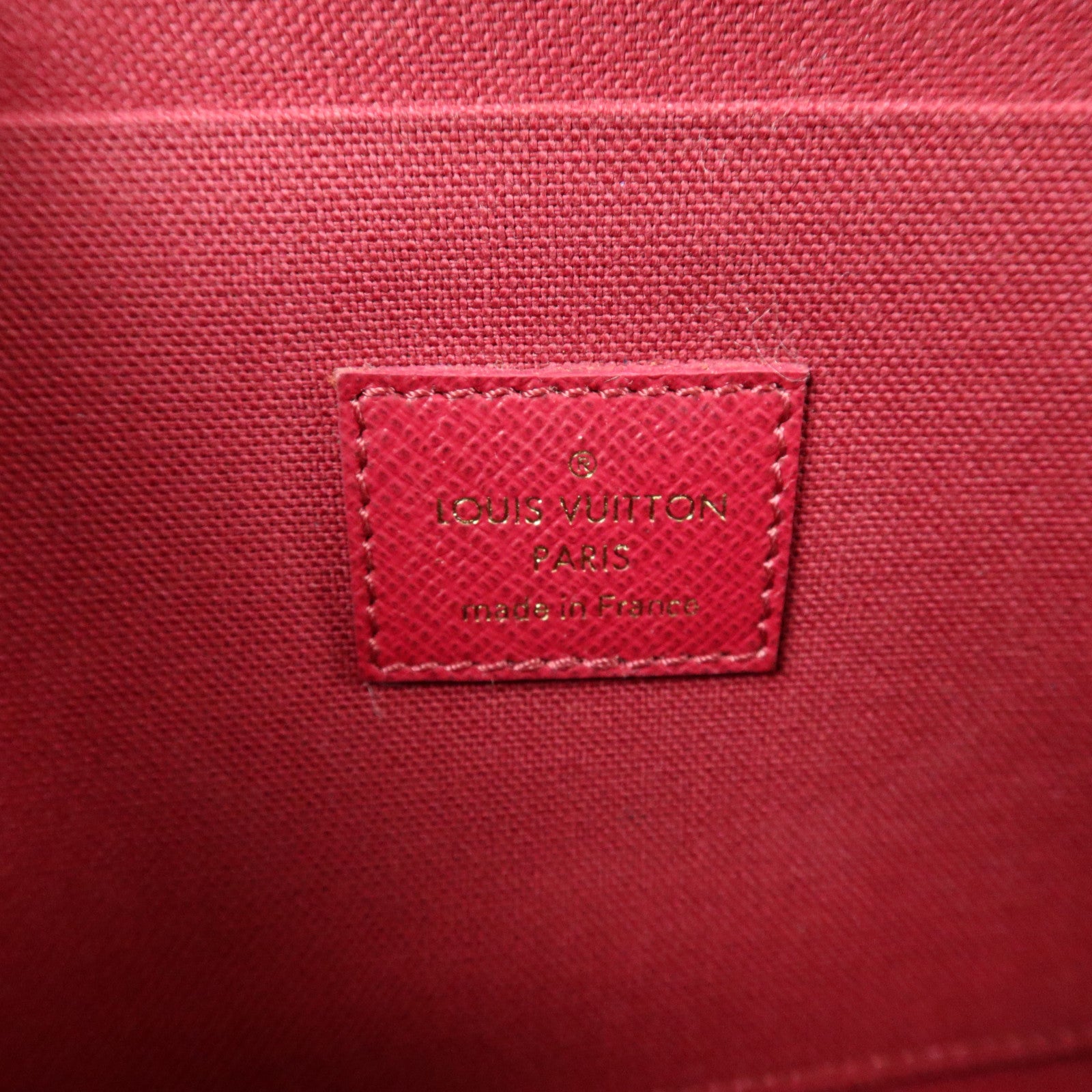 LOUIS VUITTON Monogram Pochette Felicie金扣鏈帶肩背袋