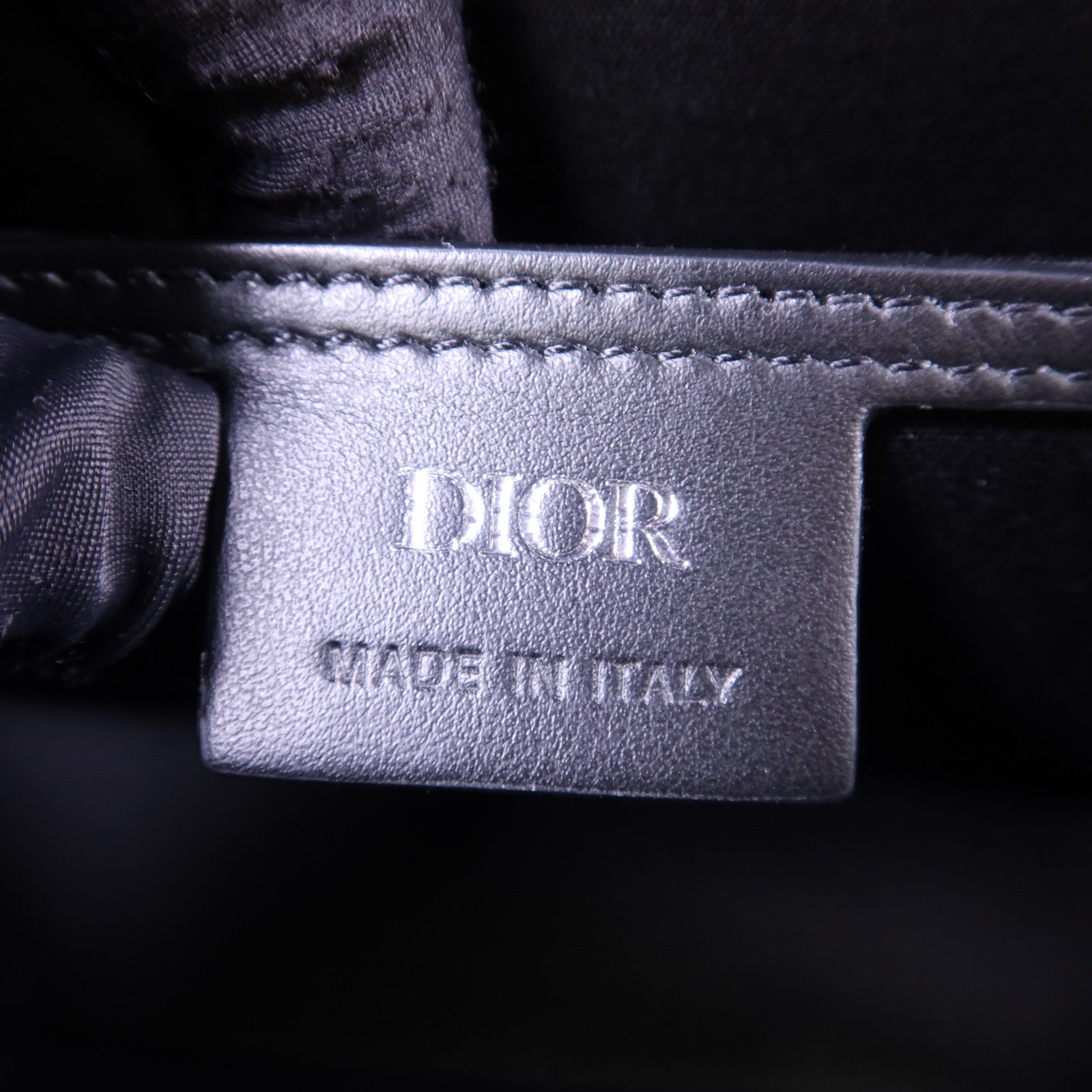 Dior 【激減優惠】塗層帆布Hit The Road銀扣肩背袋
