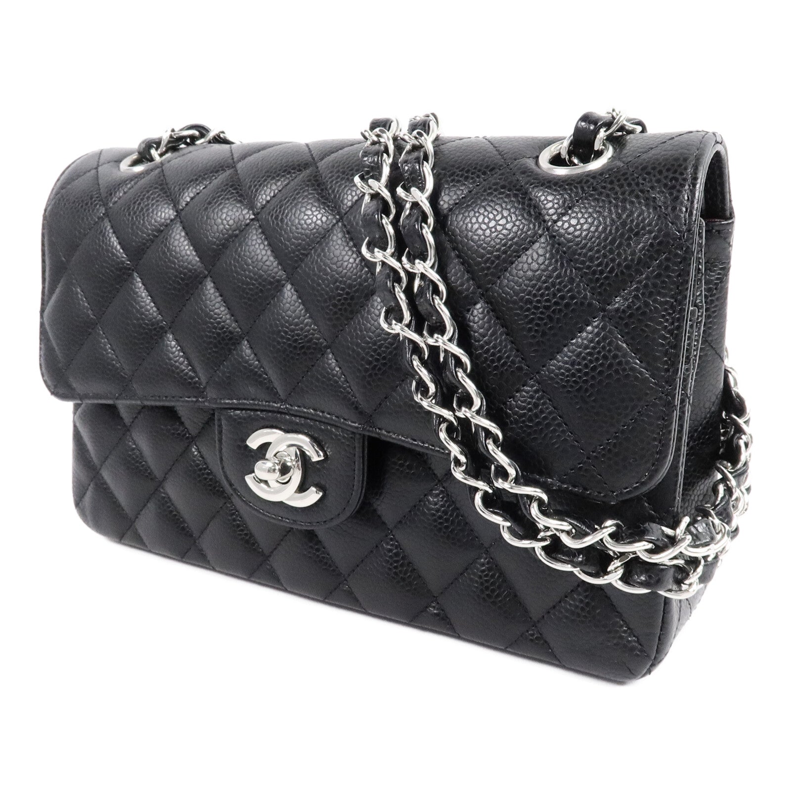CHANEL 牛皮皮革Classic 23鏈帶肩背袋