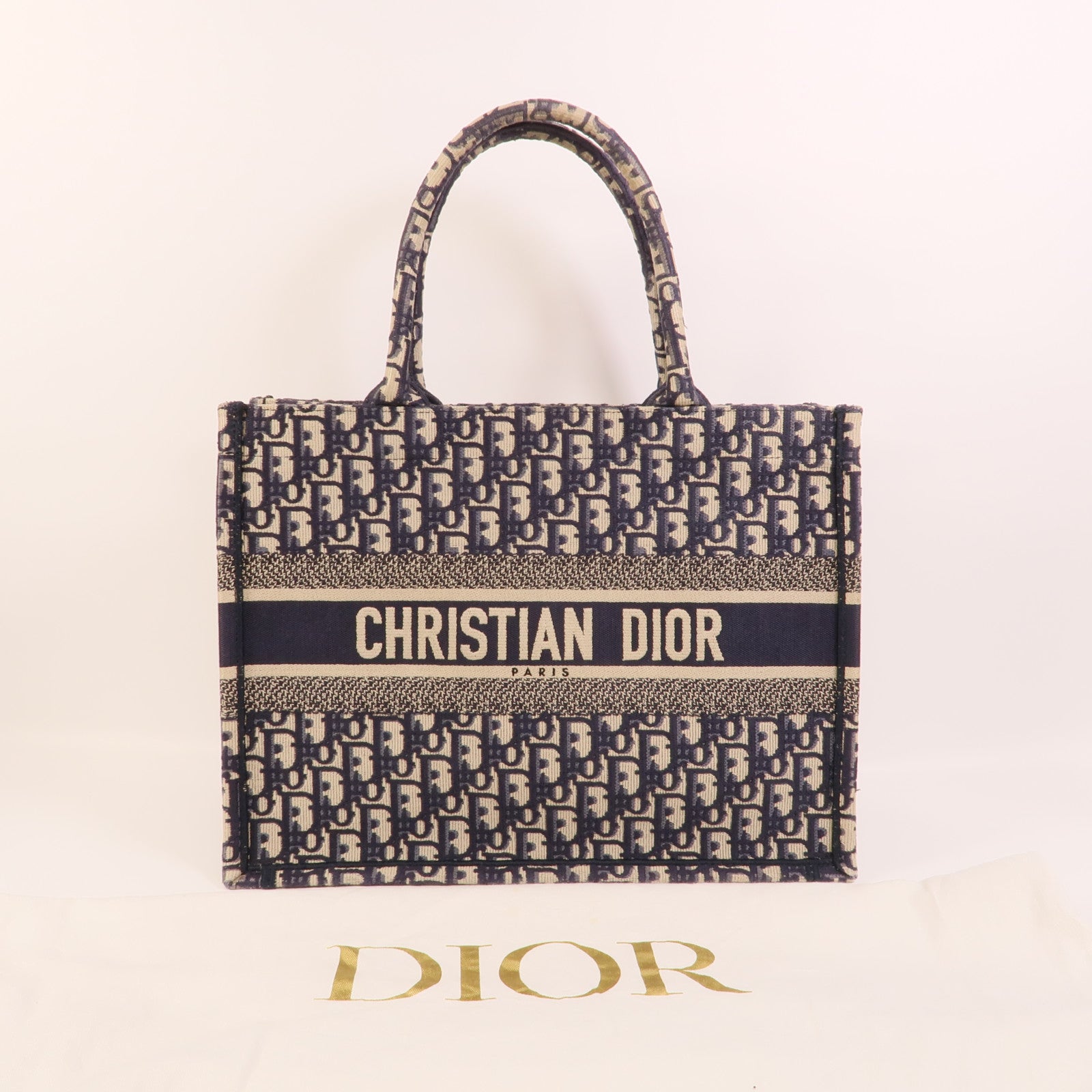 Dior 帆布Medium Dior Book Tote手挽袋