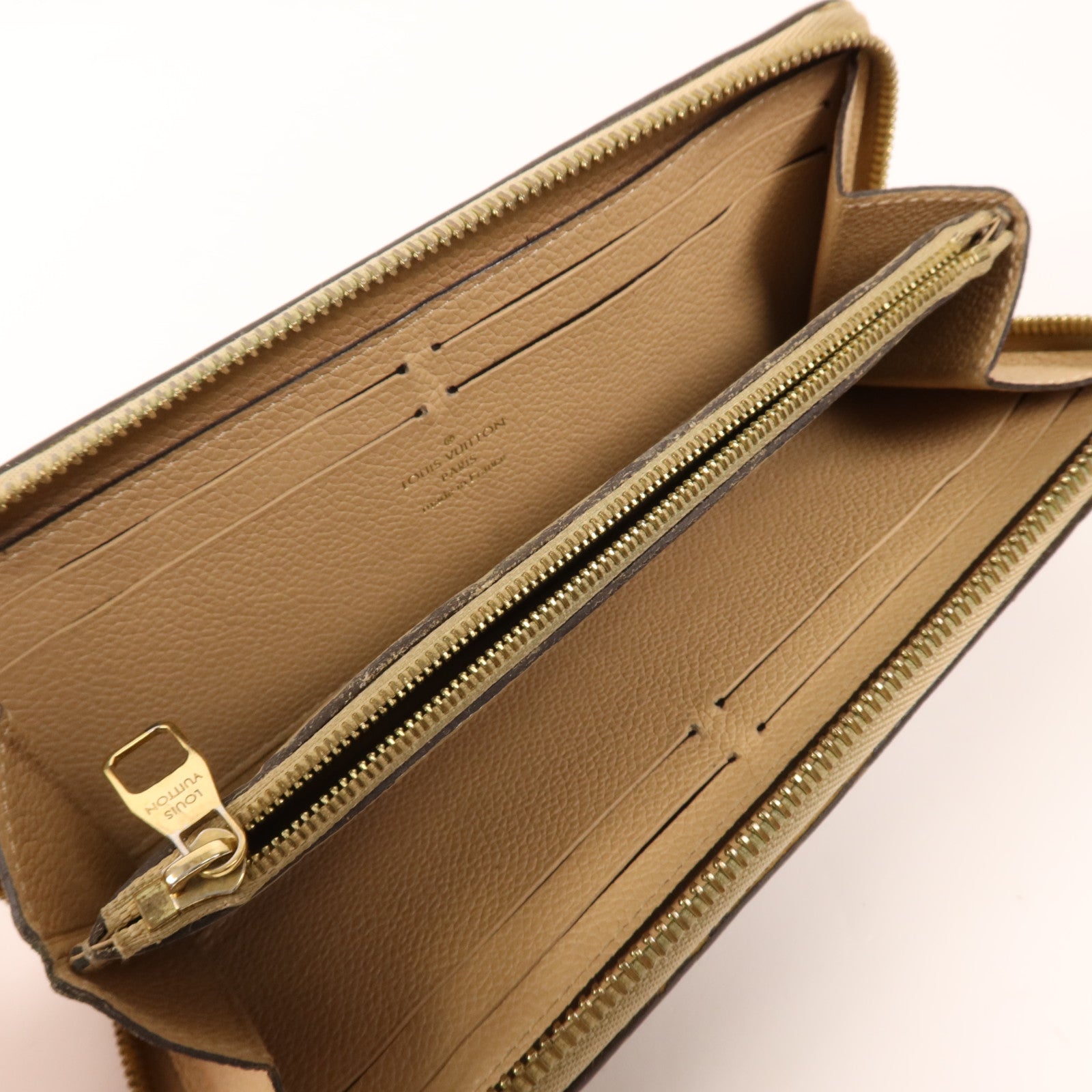 LOUIS VUITTON Monogram Empreinte Long Wallet金扣長錢包