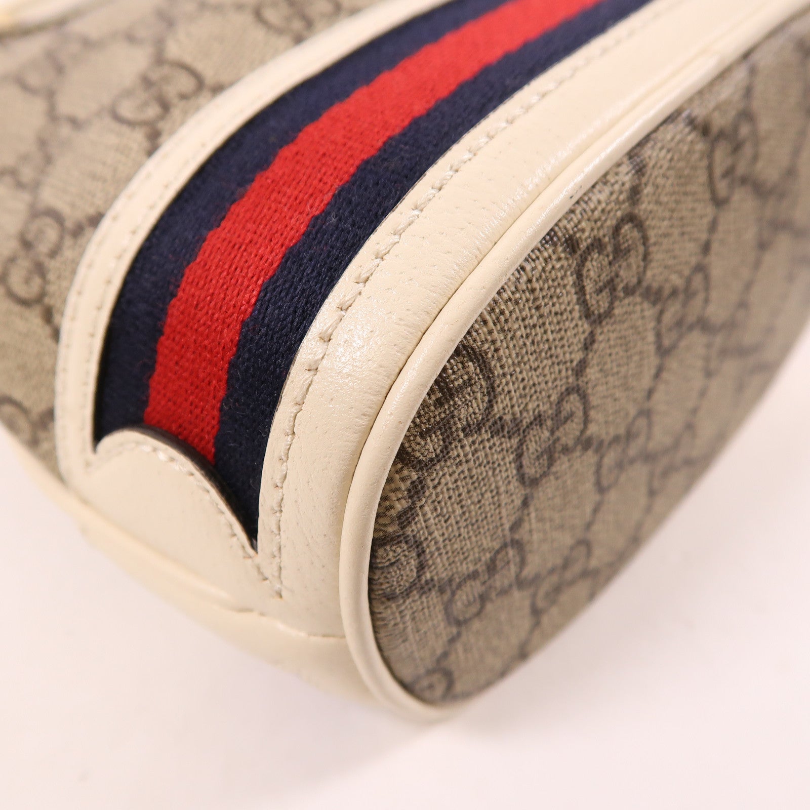 GUCCI 塗層帆布Ophidia GG Mini Bucket金扣手挽肩背兩用袋