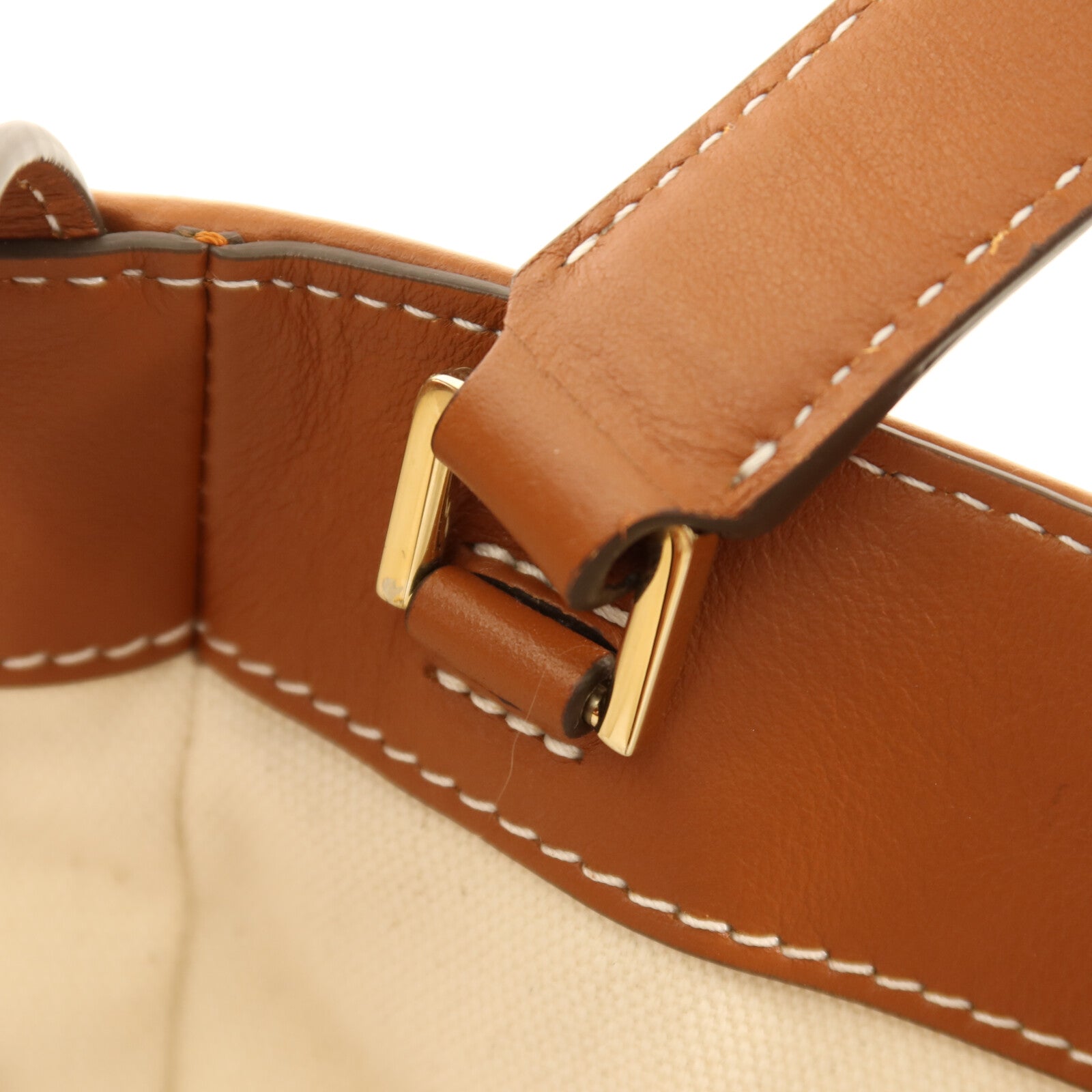 Delvaux 帆布Delvaux Tote金扣手挽肩背兩用袋