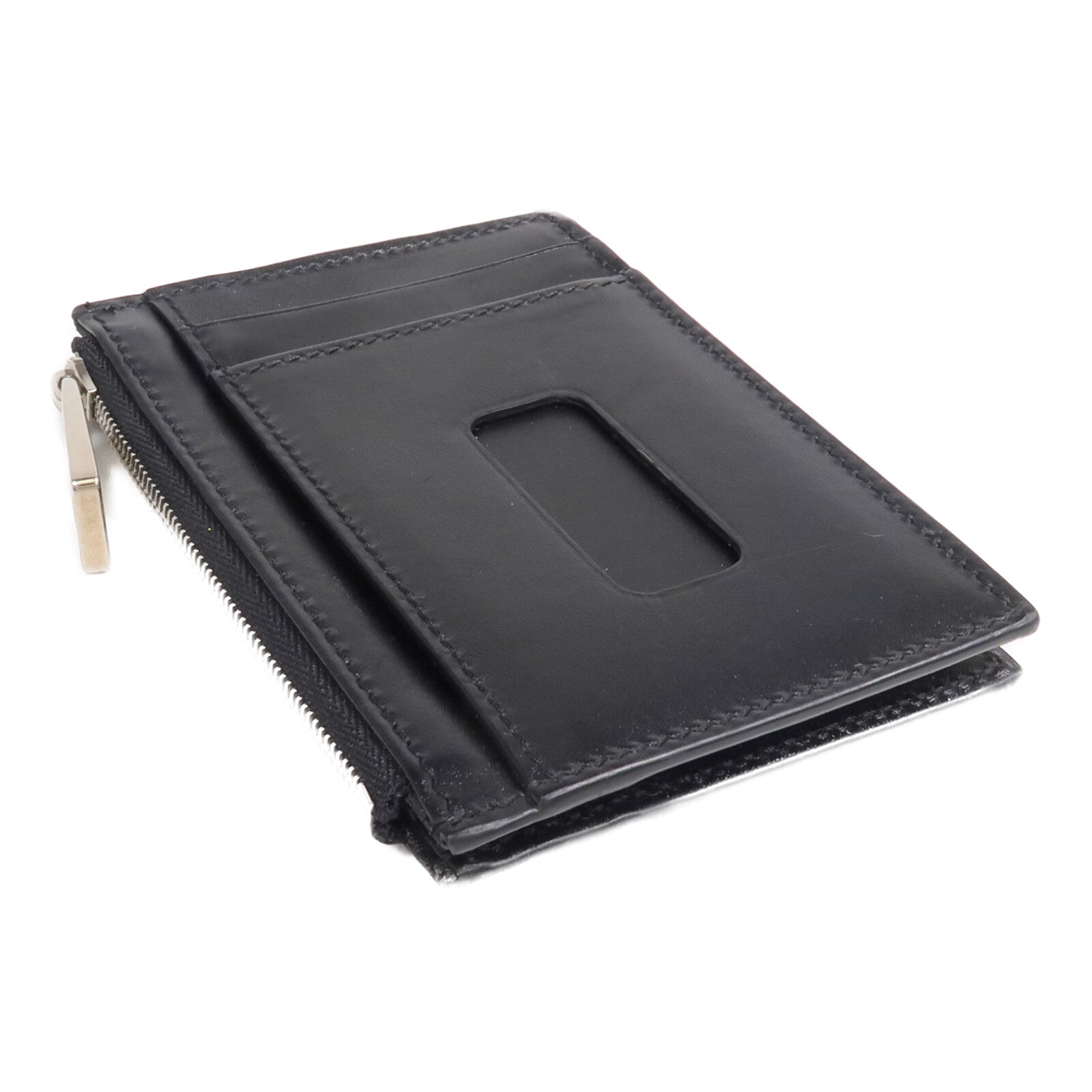 GUCCI 牛皮皮革Card Case銀扣卡片套