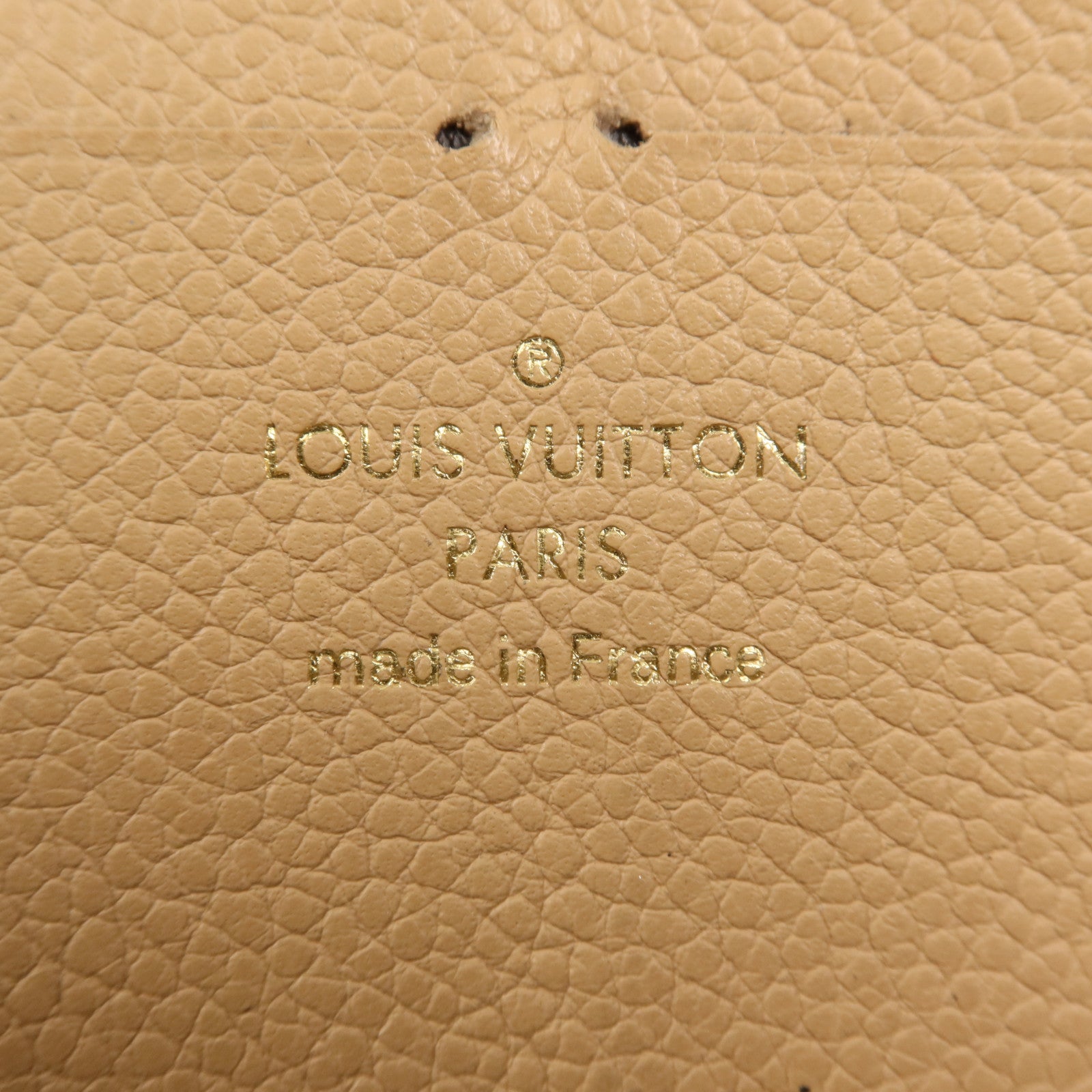 LOUIS VUITTON Monogram Empreinte Long Wallet金扣長錢包