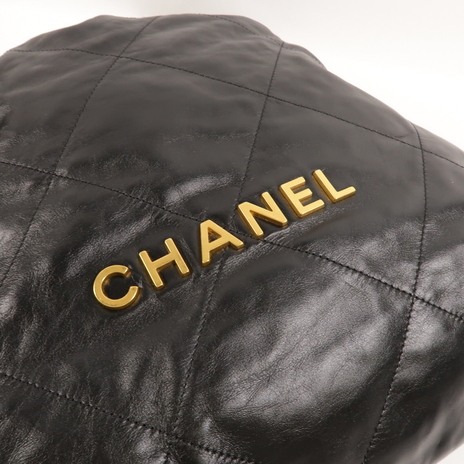 CHANEL 牛皮皮革Chanel 22 Backpack鏈帶背包