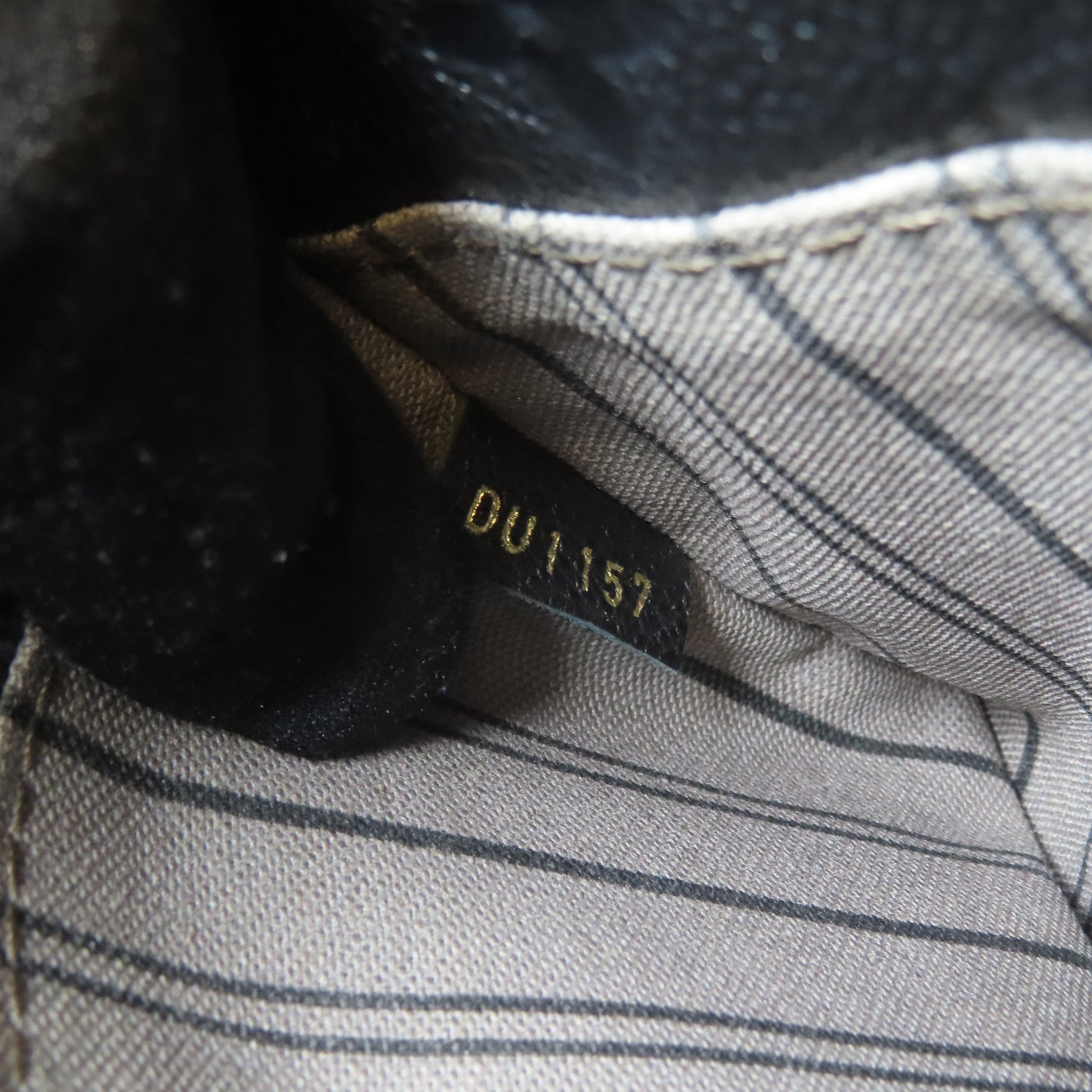 LOUIS VUITTON Monogram Empreinte Speedy Bandouliere 20金扣手挽肩背兩用袋黑色