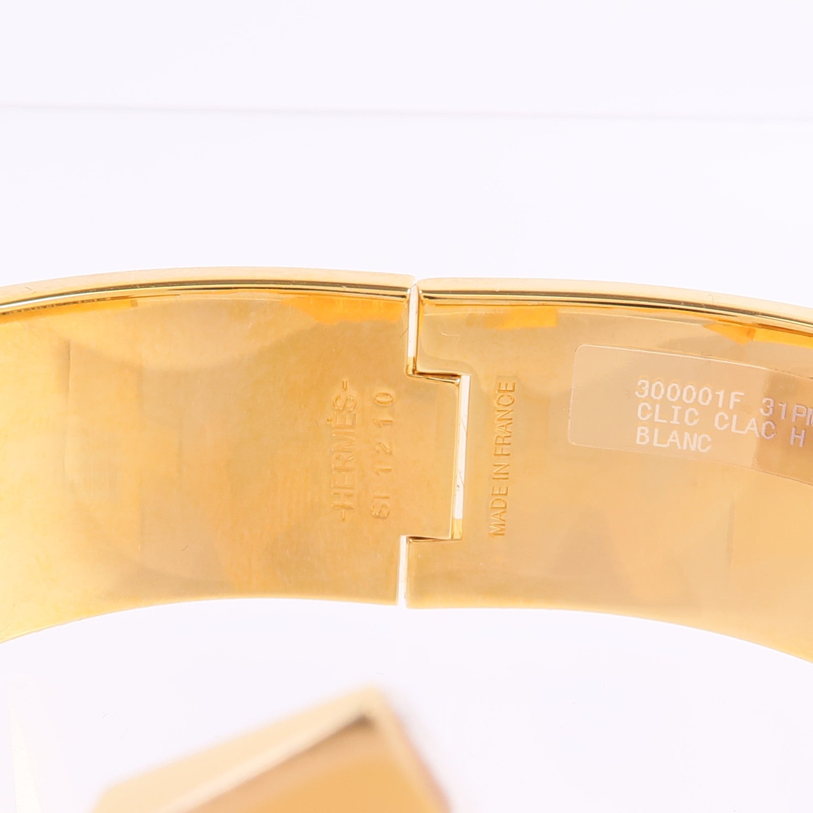 HERMES 金屬/琺瑯Clic Clac H Bracelet手鐲