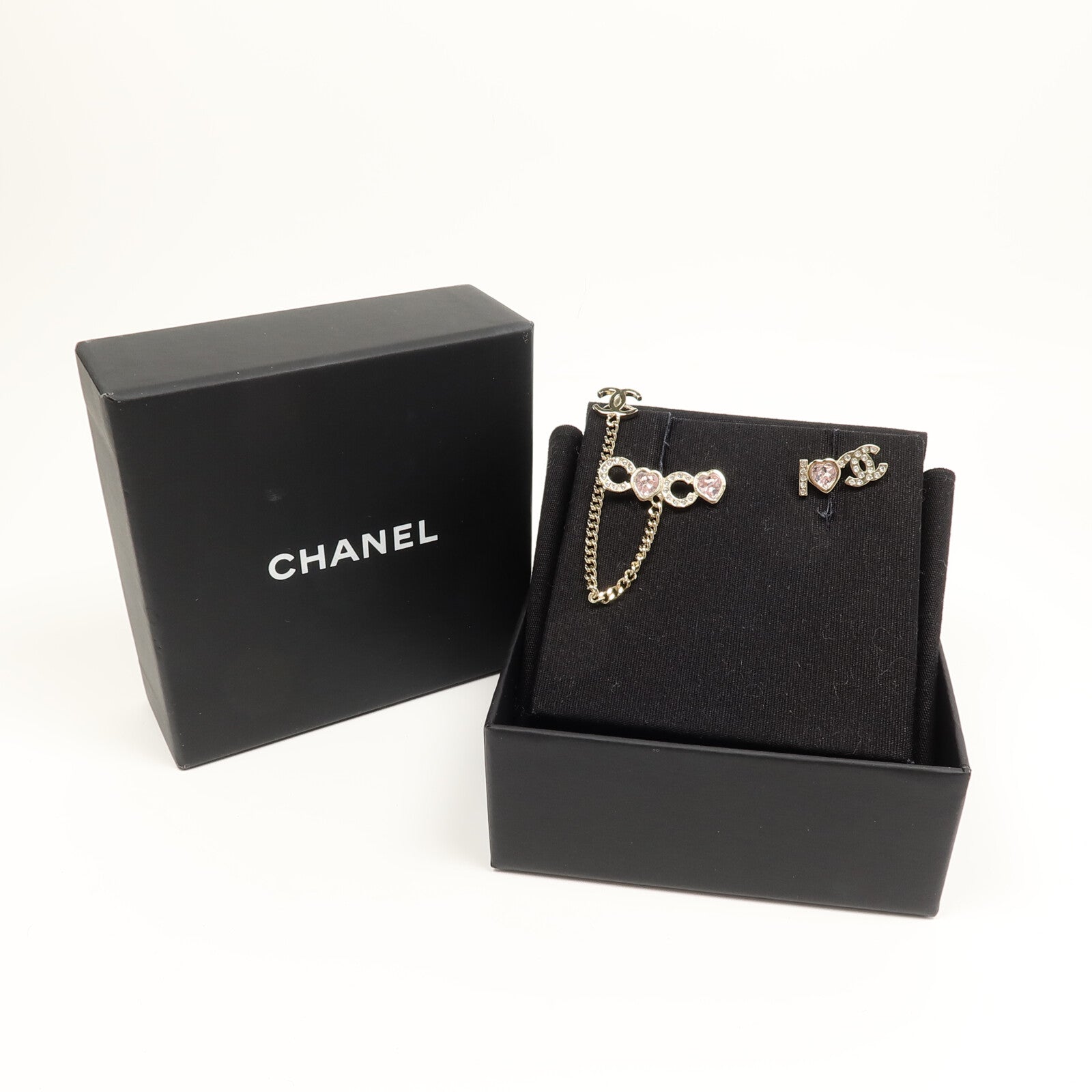 CHANEL 金屬/PVC Coco Earrings耳環