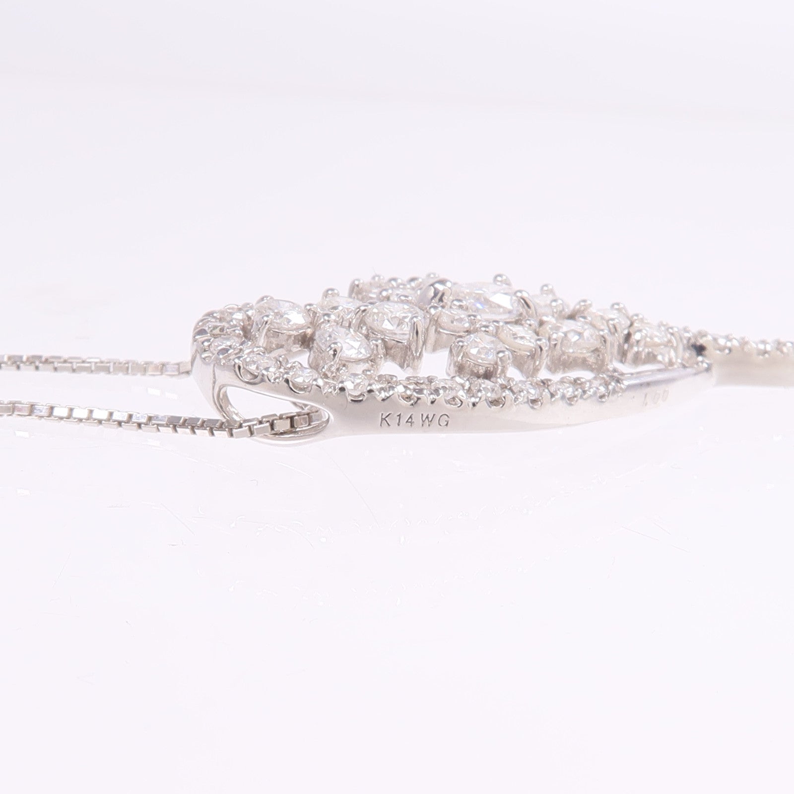 JEWELRY 【激減優惠】14K白金Diamond Necklace鑽石項鍊