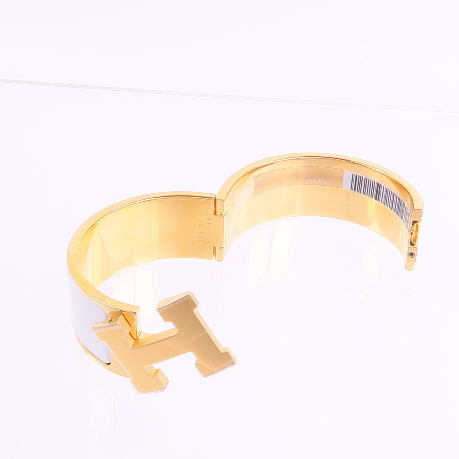 HERMES 金屬/琺瑯Clic Clac H Bracelet手鐲