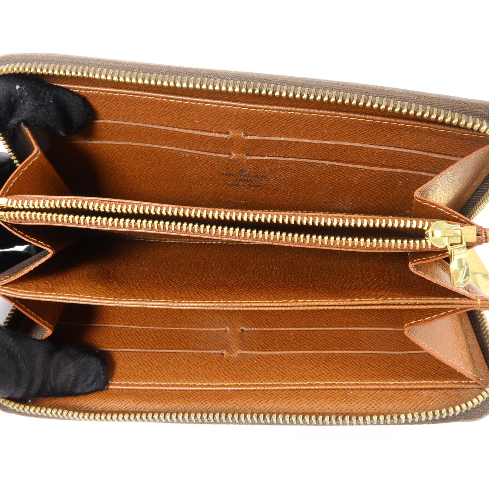 LOUIS VUITTON Monogram Zipper Long Wallet金扣長錢包