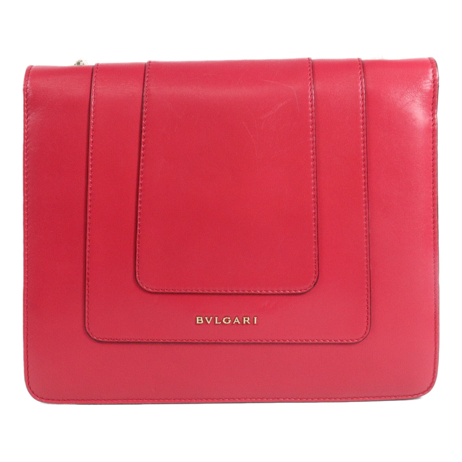 BVLGARI 牛皮皮革Serpenti Forever Bag Medium鏈帶肩背袋
