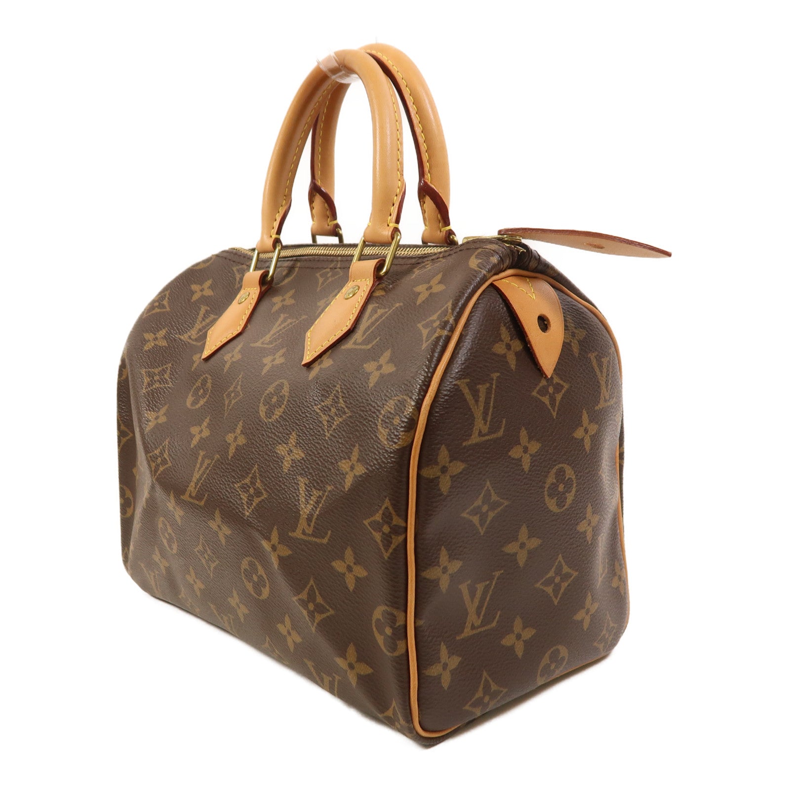 LOUIS VUITTON Monogram Speedy 25金扣手挽袋