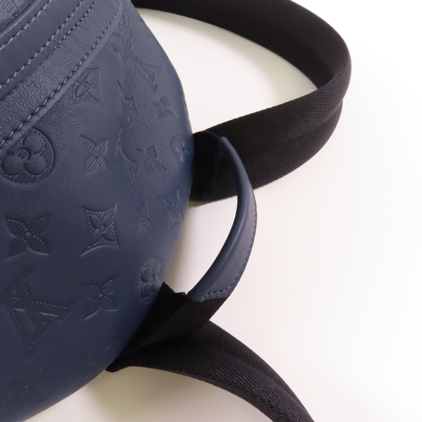 LOUIS VUITTON LV Discovery Backpack PM M14884 Monogram Shadow Navy