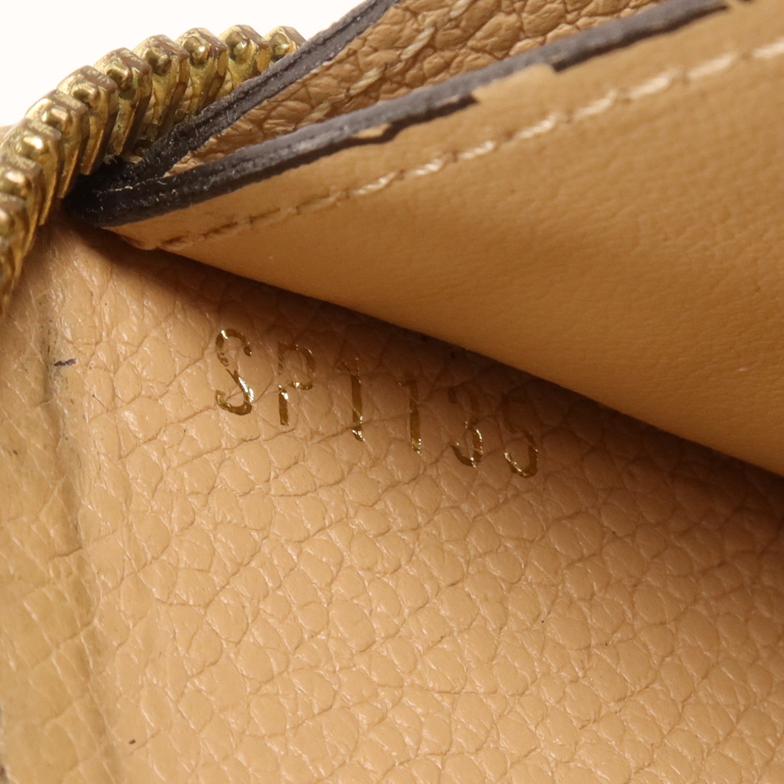 LOUIS VUITTON Monogram Empreinte Long Wallet金扣長錢包