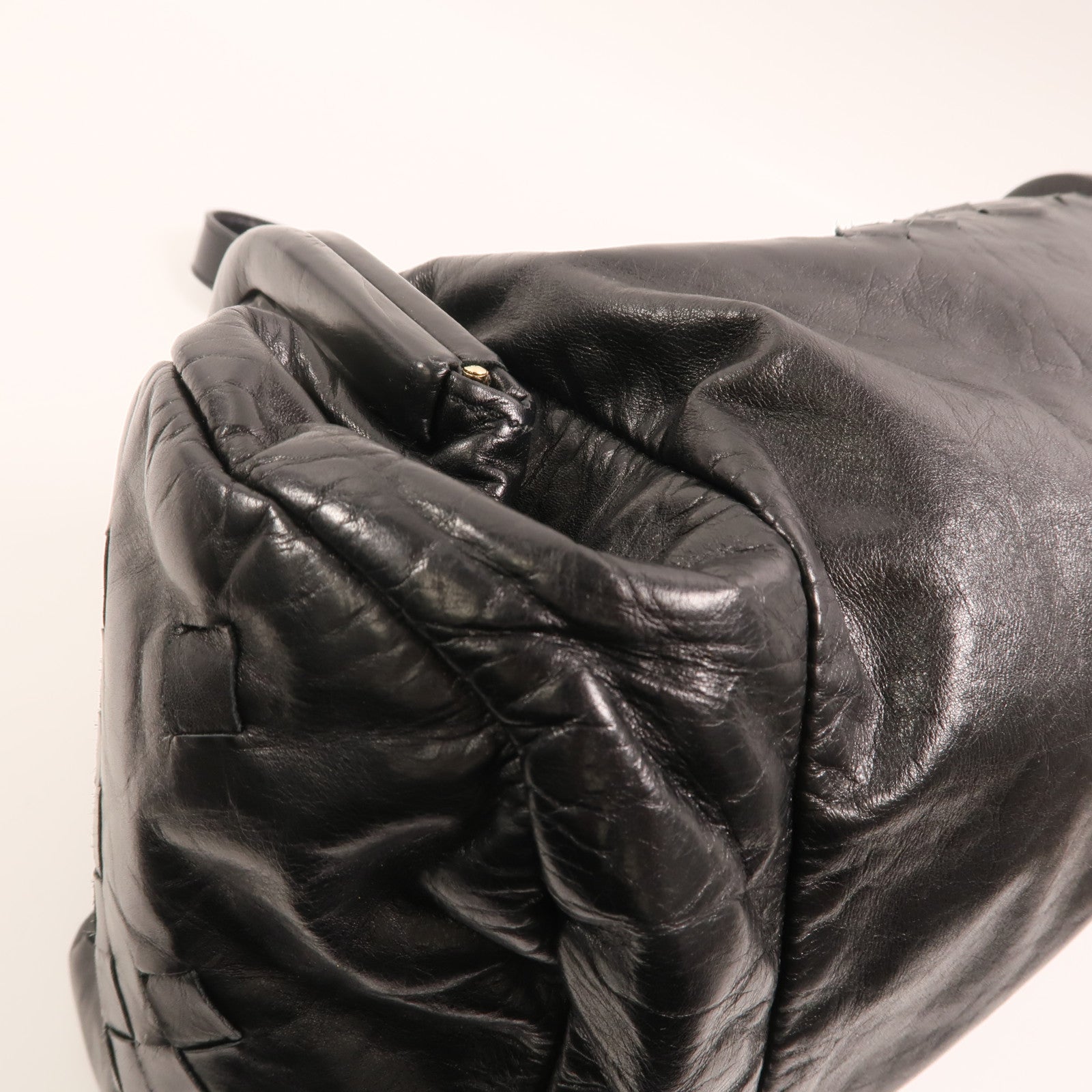 BOTTEGA VENETA 牛皮皮革Shoulder Bag金扣肩背袋