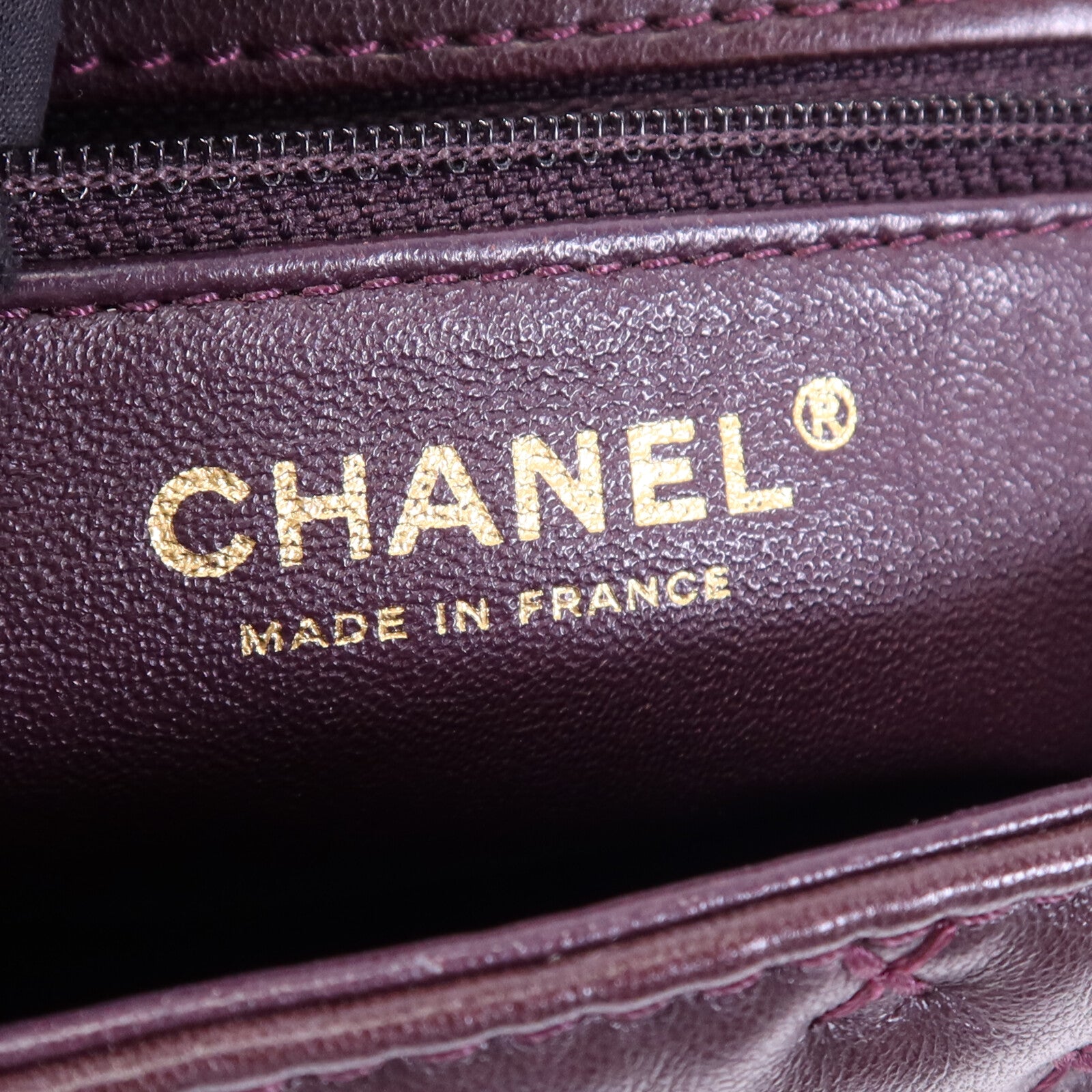 CHANEL 羊皮皮革CoCo Handle金扣鏈帶手挽肩背兩用袋