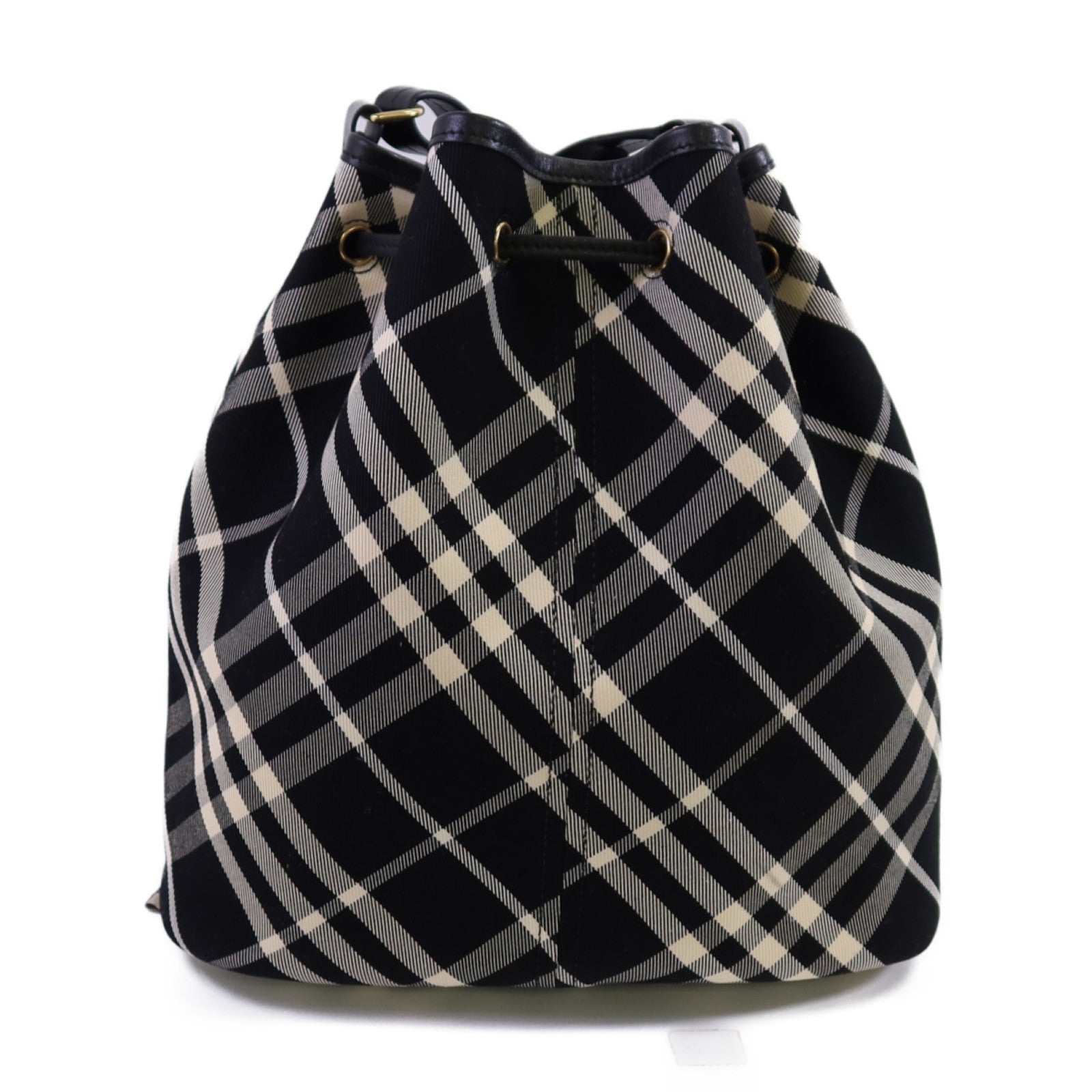 BURBERRY 帆布Shoulder Bag金扣肩背袋
