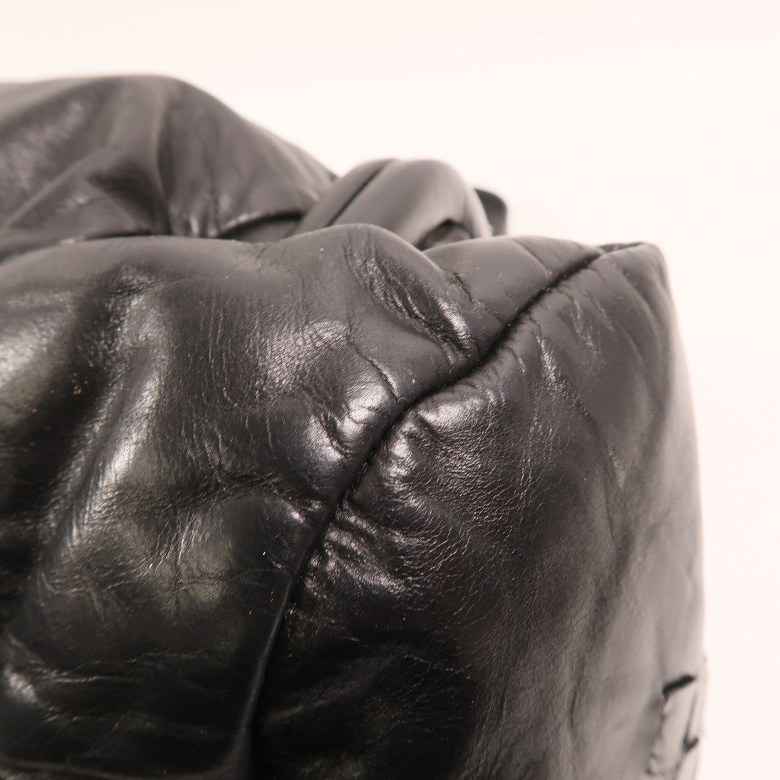 BOTTEGA VENETA 牛皮皮革Shoulder Bag金扣肩背袋