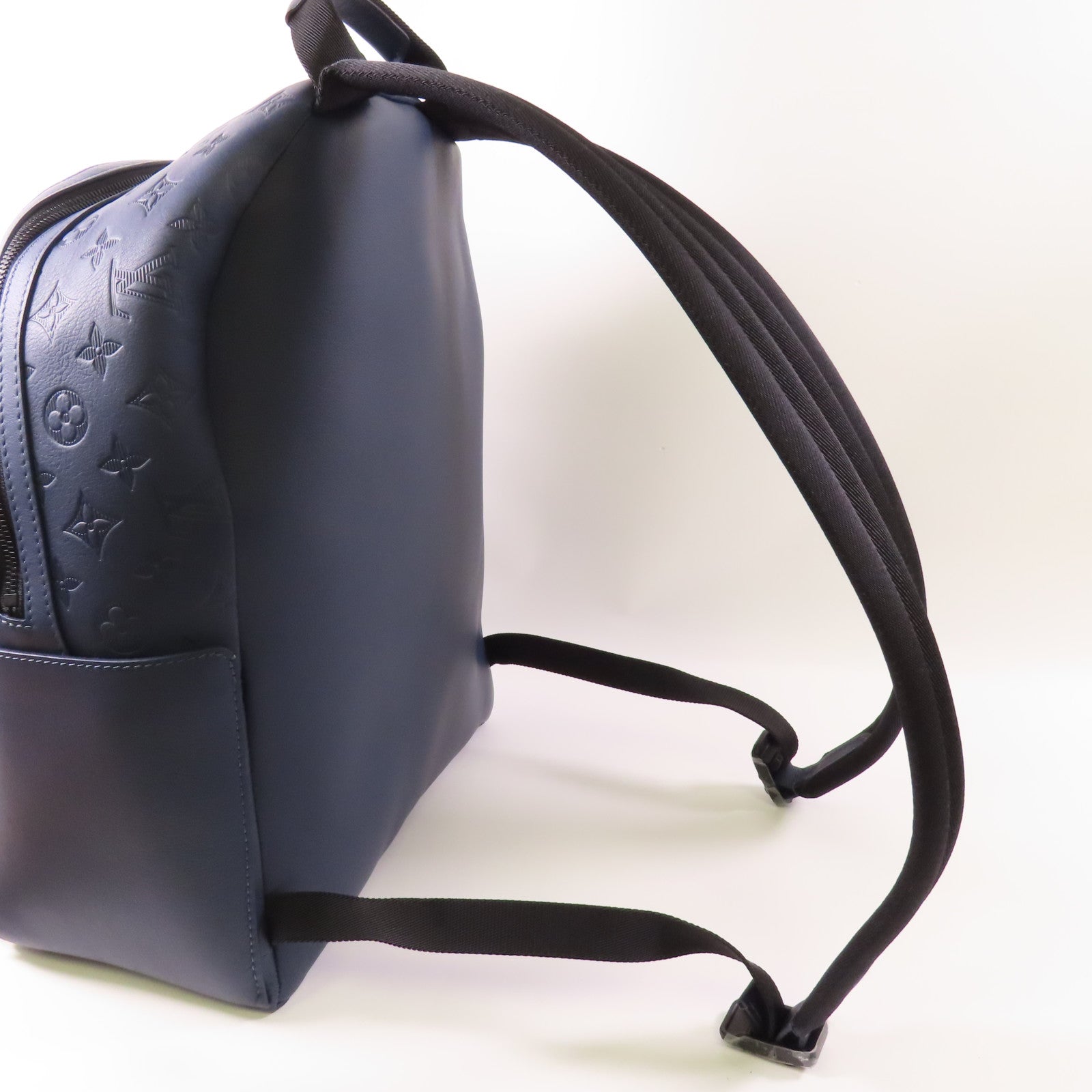 LOUIS VUITTON LV Discovery Backpack PM M14884 Monogram Shadow Navy