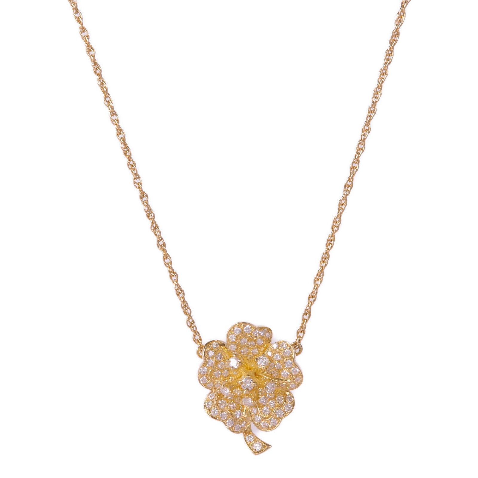 JEWELRY 18K黃金Diamond Necklace鑽石項鍊