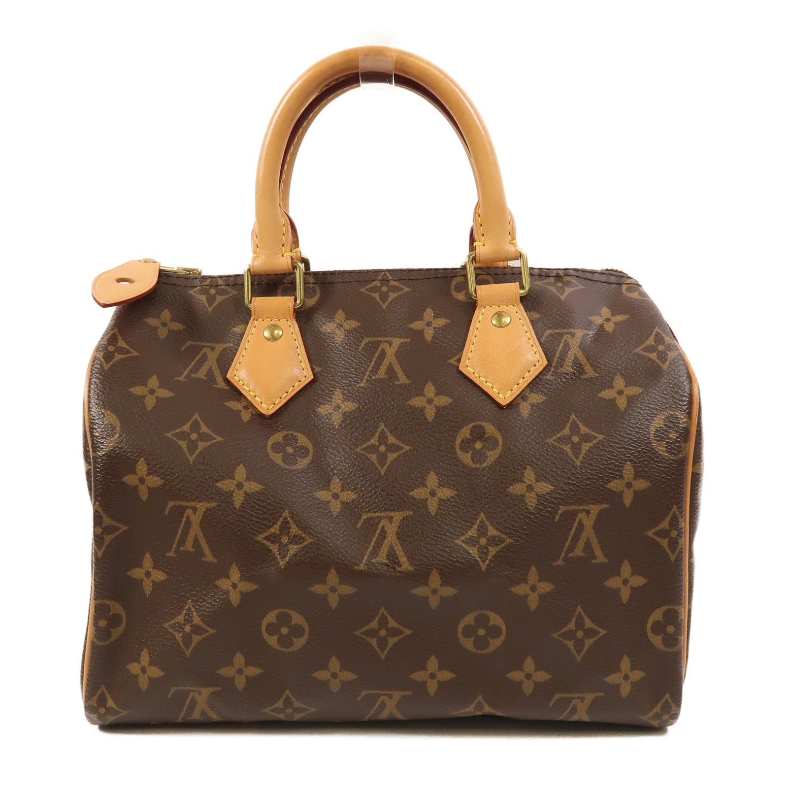 LOUIS VUITTON Monogram Speedy 25金扣手挽袋