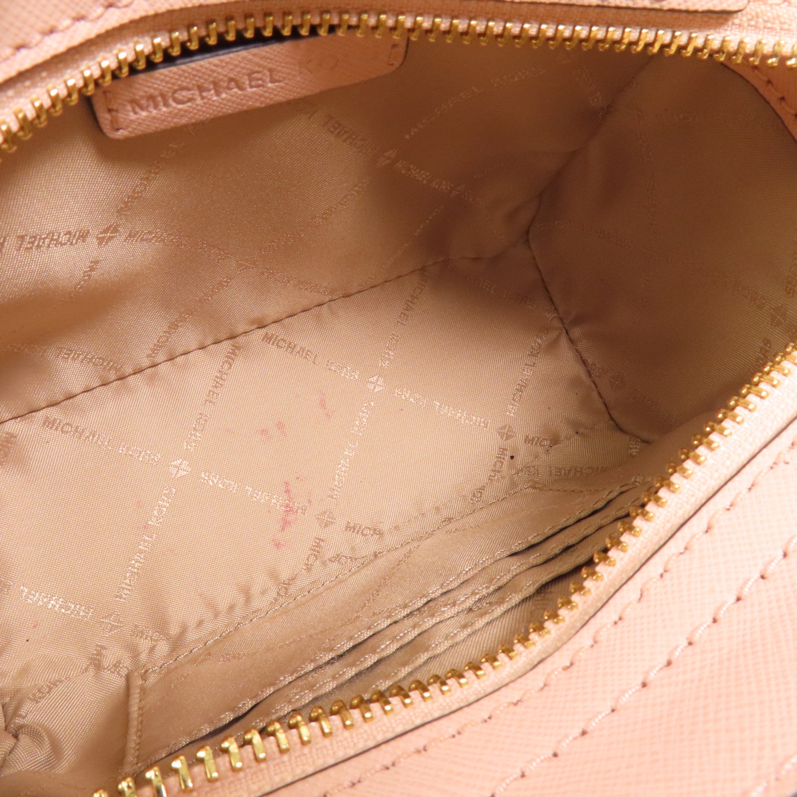 Michael Kors 牛皮皮革Selma Mini金扣肩背袋