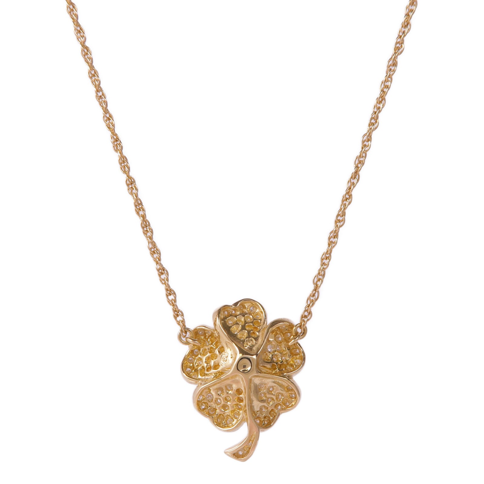 JEWELRY 18K黃金Diamond Necklace鑽石項鍊