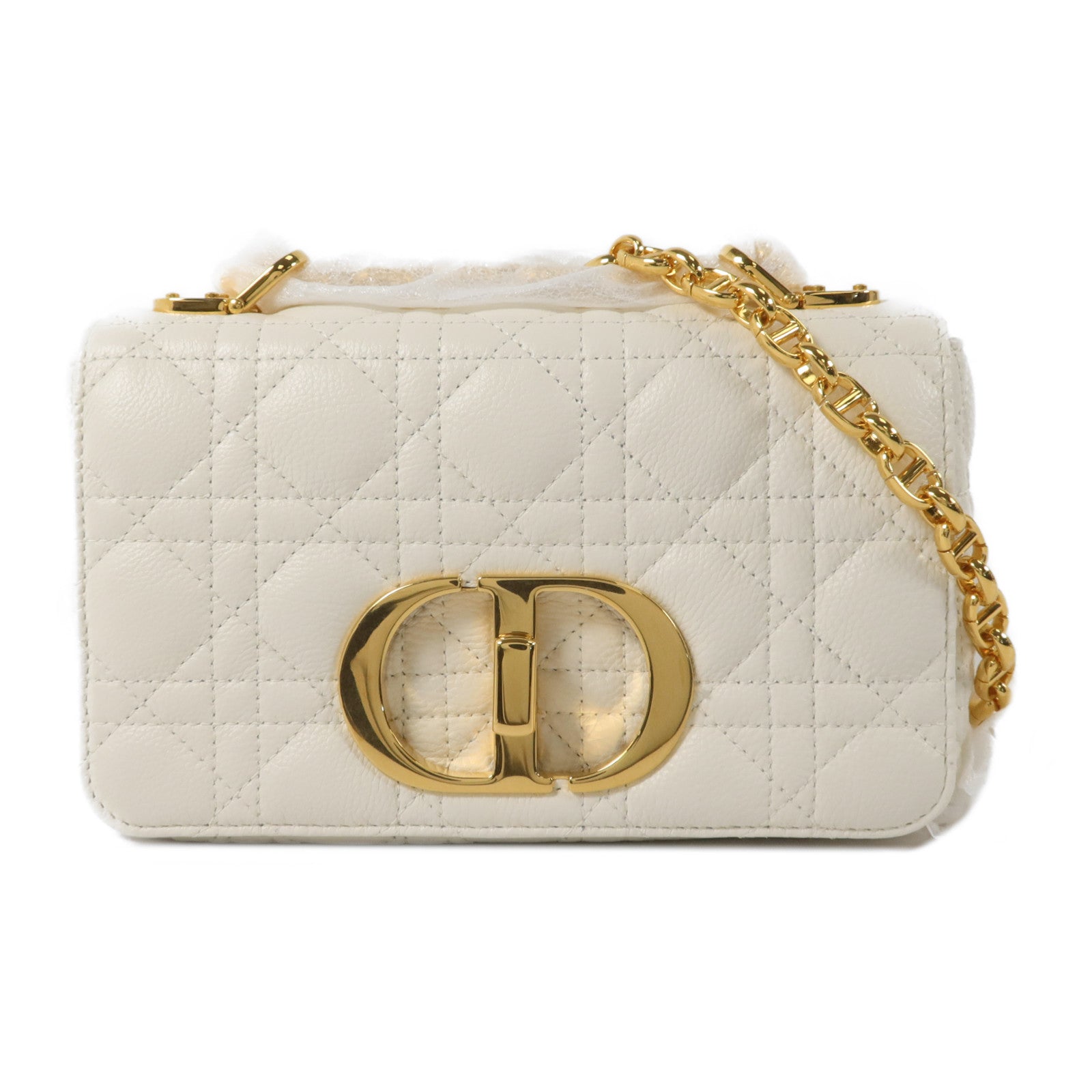 Dior 牛皮皮革Small Dior Caro肩背袋