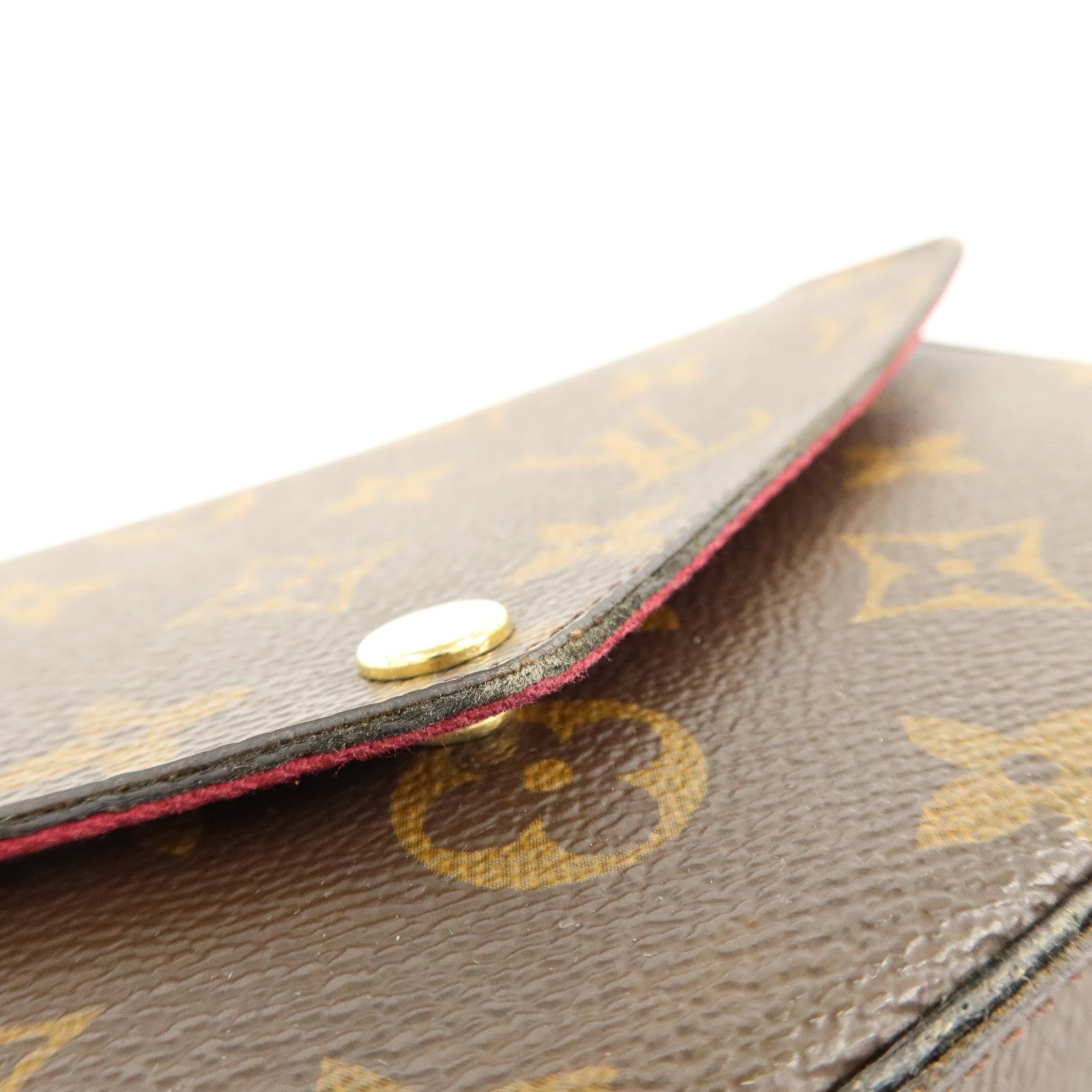 LOUIS VUITTON Monogram Pochette Felicie金扣鏈帶肩背袋