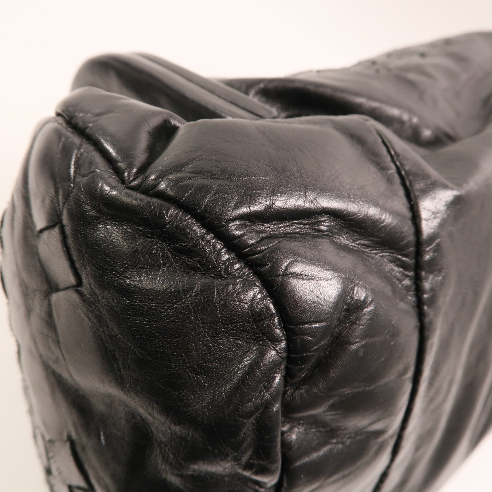 BOTTEGA VENETA 牛皮皮革Shoulder Bag金扣肩背袋