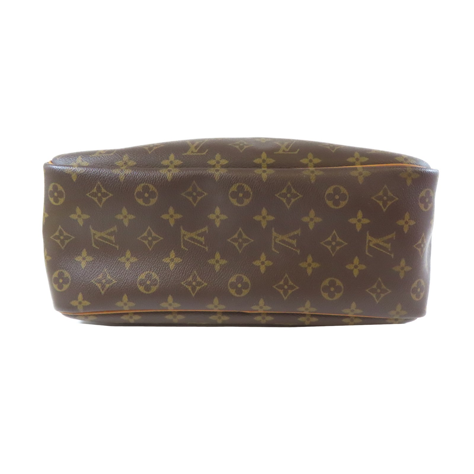 LOUIS VUITTON 【激減優惠】Monogram Deauville GM金扣手挽袋啡色