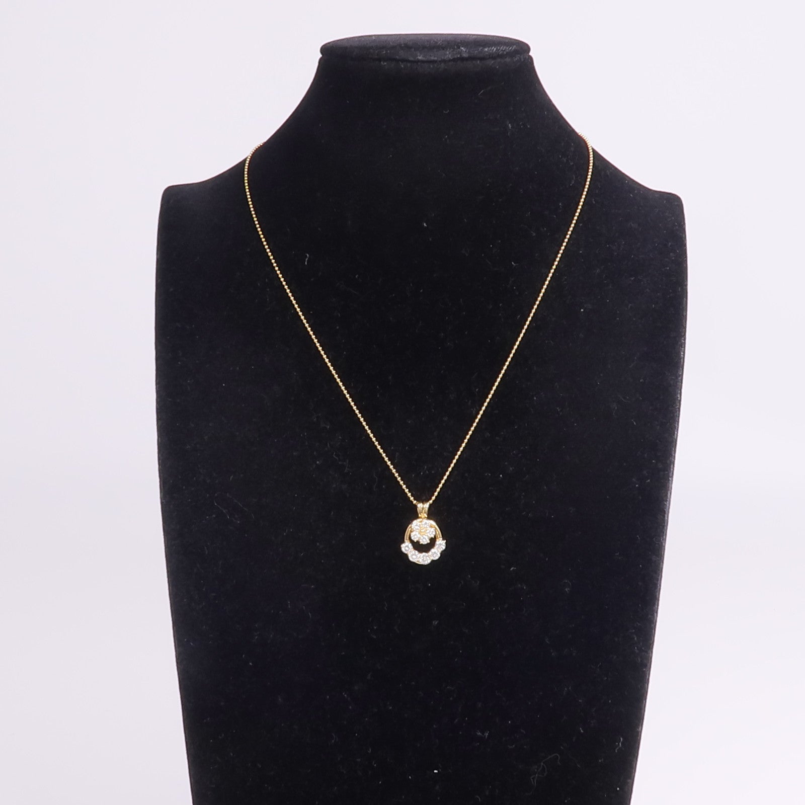 JEWELRY 18K黃金Diamond Necklace鑽石項鍊
