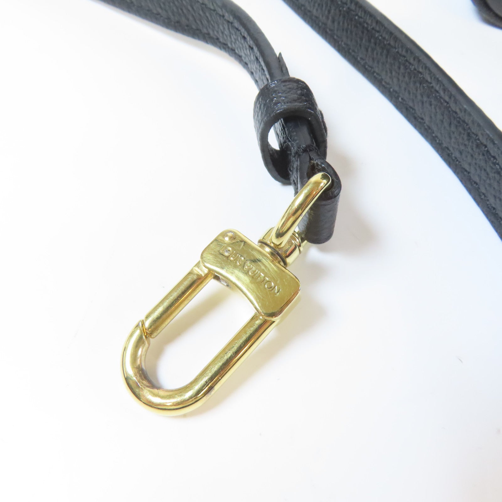 LOUIS VUITTON Monogram Empreinte Speedy Bandouliere 20金扣手挽肩背兩用袋黑色