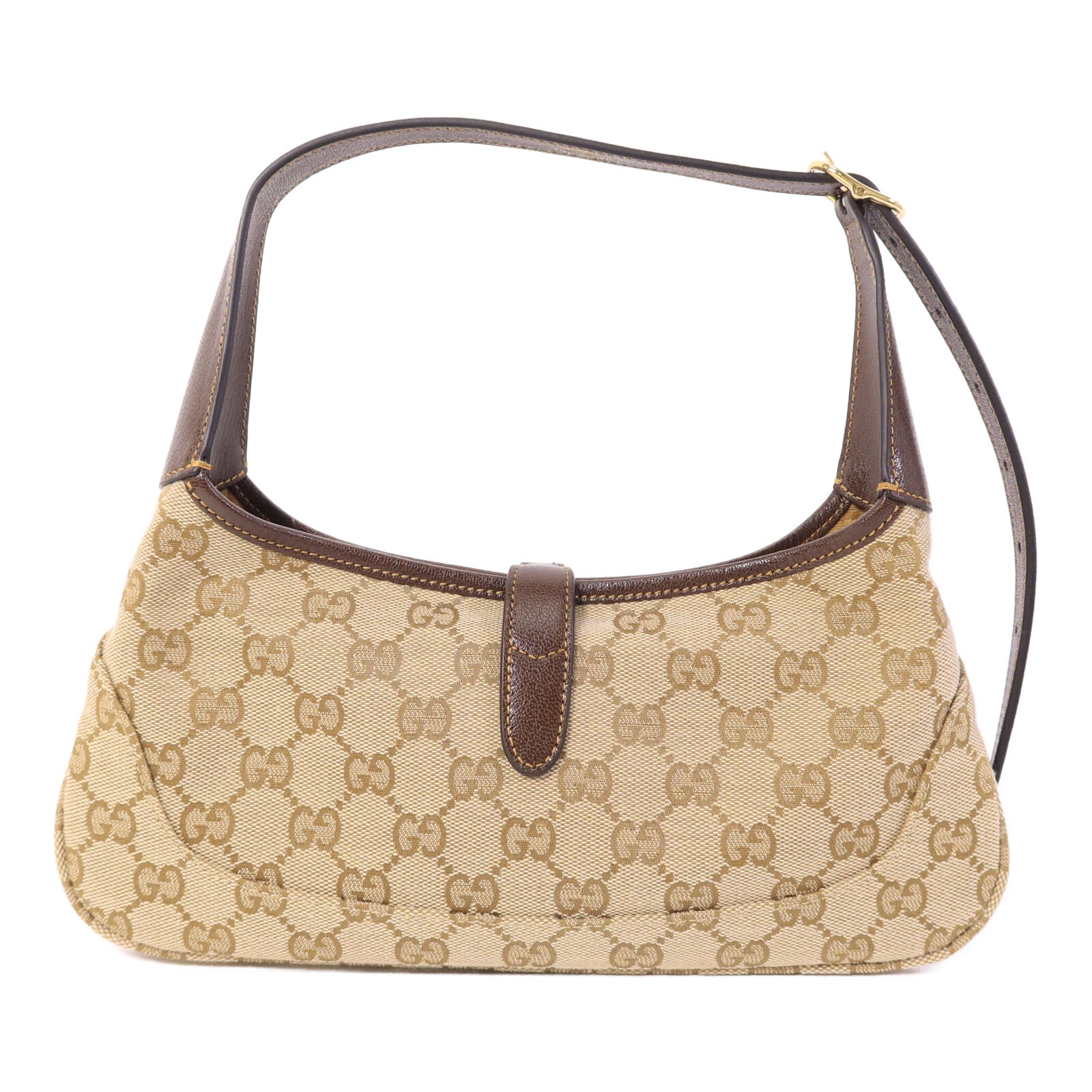 GUCCI 帆布Jackie Slim Medium肩背袋