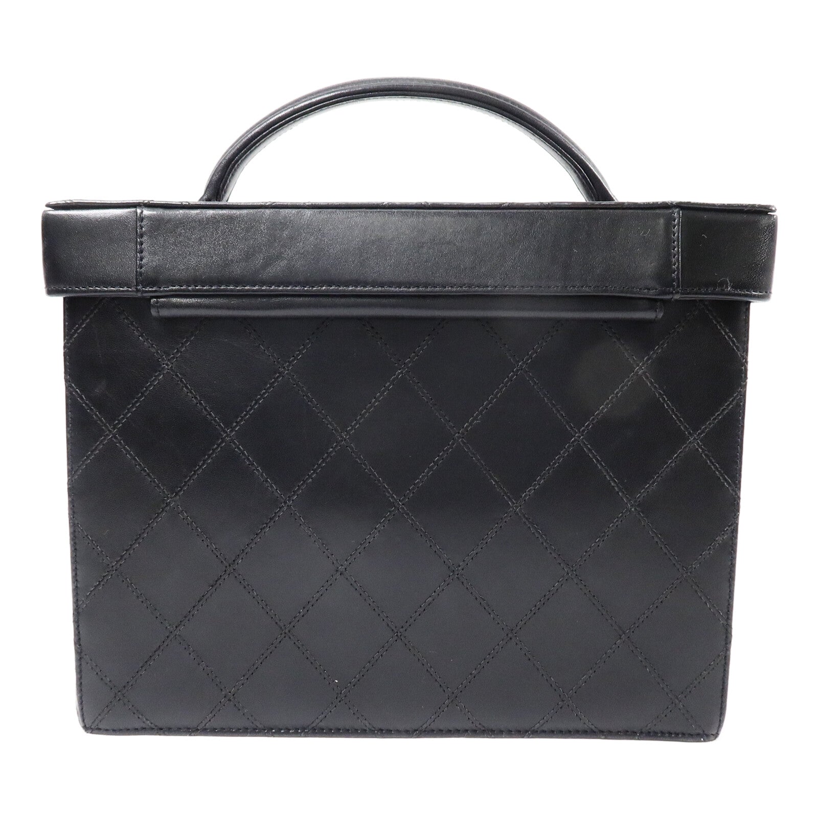 CHANEL 羊皮皮革Vintage Vanity Case手挽肩背兩用袋
