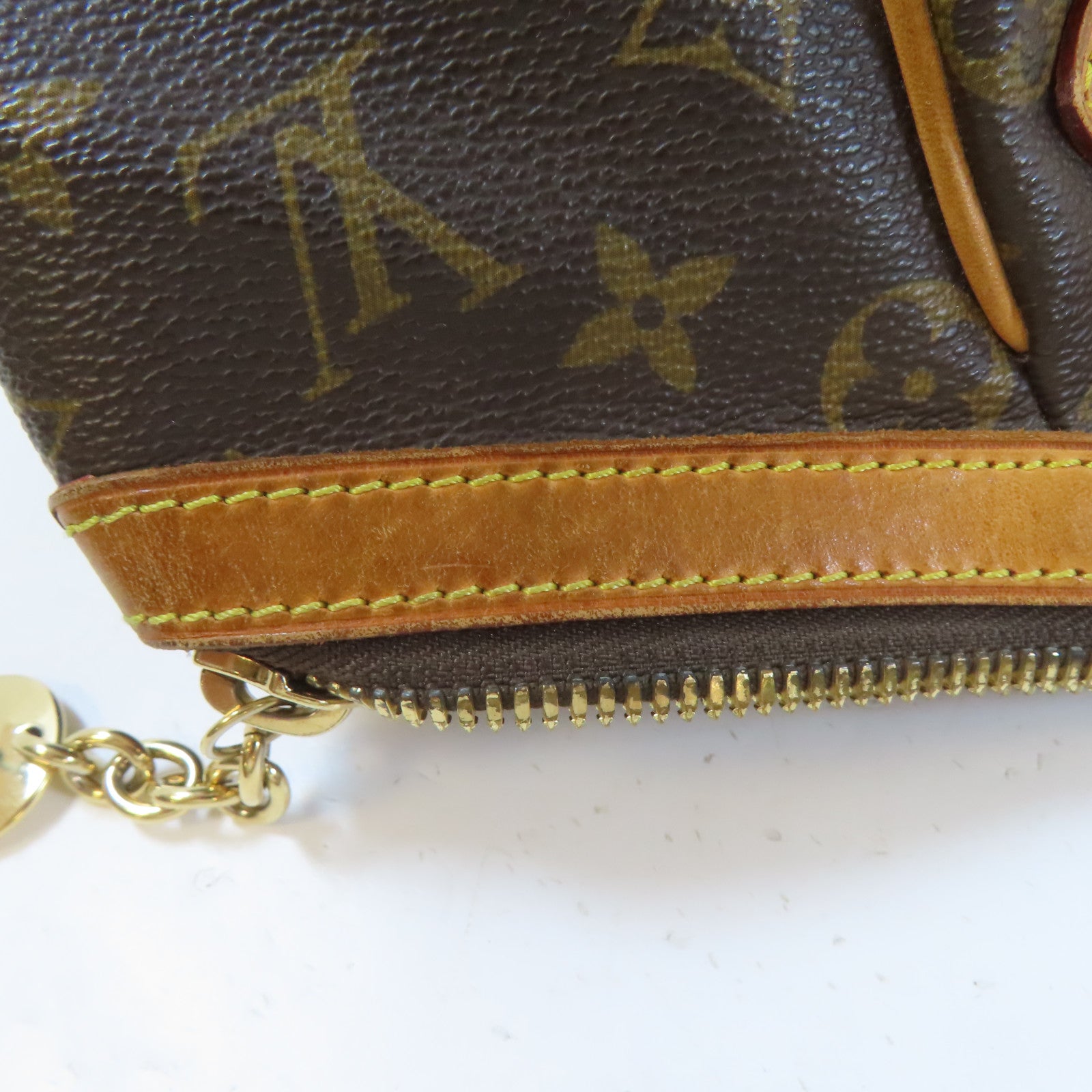LOUIS VUITTON 【激減優惠】Monogram Tivoli GM金扣肩背袋啡色