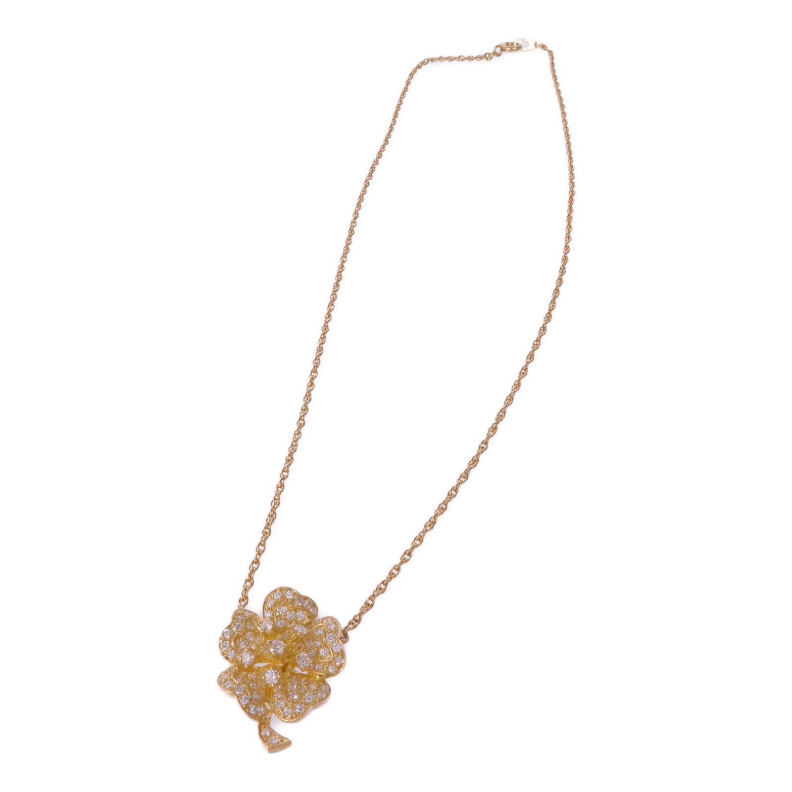 JEWELRY 18K黃金Diamond Necklace鑽石項鍊