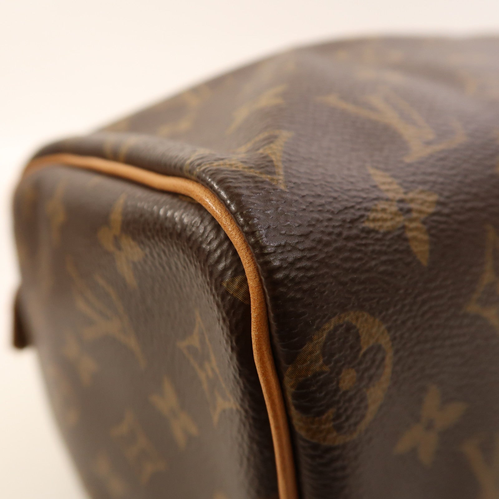 LOUIS VUITTON Monogram Speedy 25金扣手挽袋