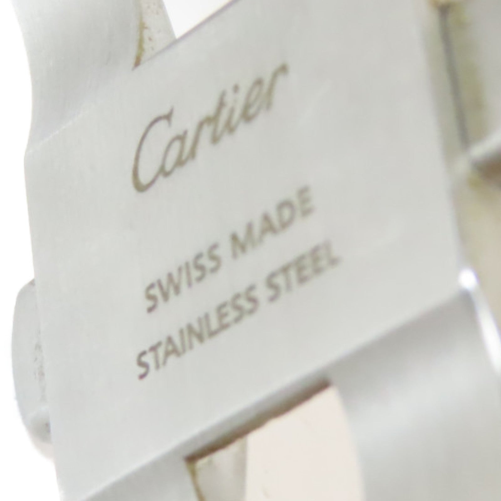 CARTIER Seatimer不鏽鋼手錶自動機芯銀色